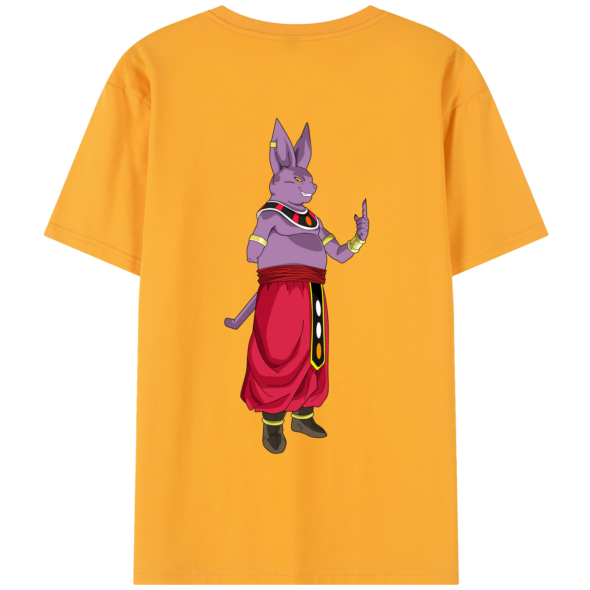 （画像用） ドラゴンボール シャンパ DRAGON BALL Champa レディース半袖Tシャツ(バックプリント)