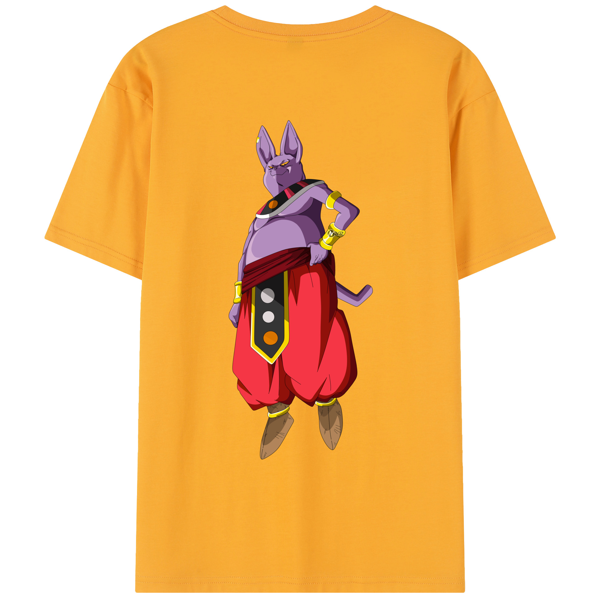 （画像用） ドラゴンボール シャンパ DRAGON BALL Champa レディース半袖Tシャツ(バックプリント)