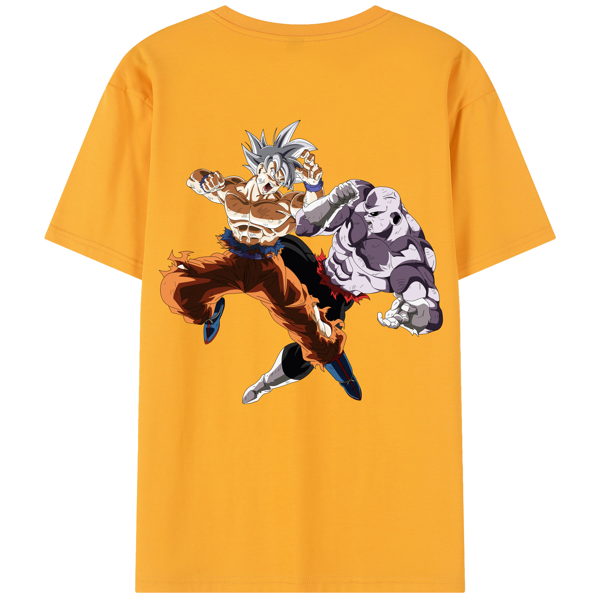 （画像用） ドラゴンボール 孫悟空（そん ごくう）Son Goku カカロット DRAGON BALL Kakarotto レディース半袖Tシャツ(バックプリント)