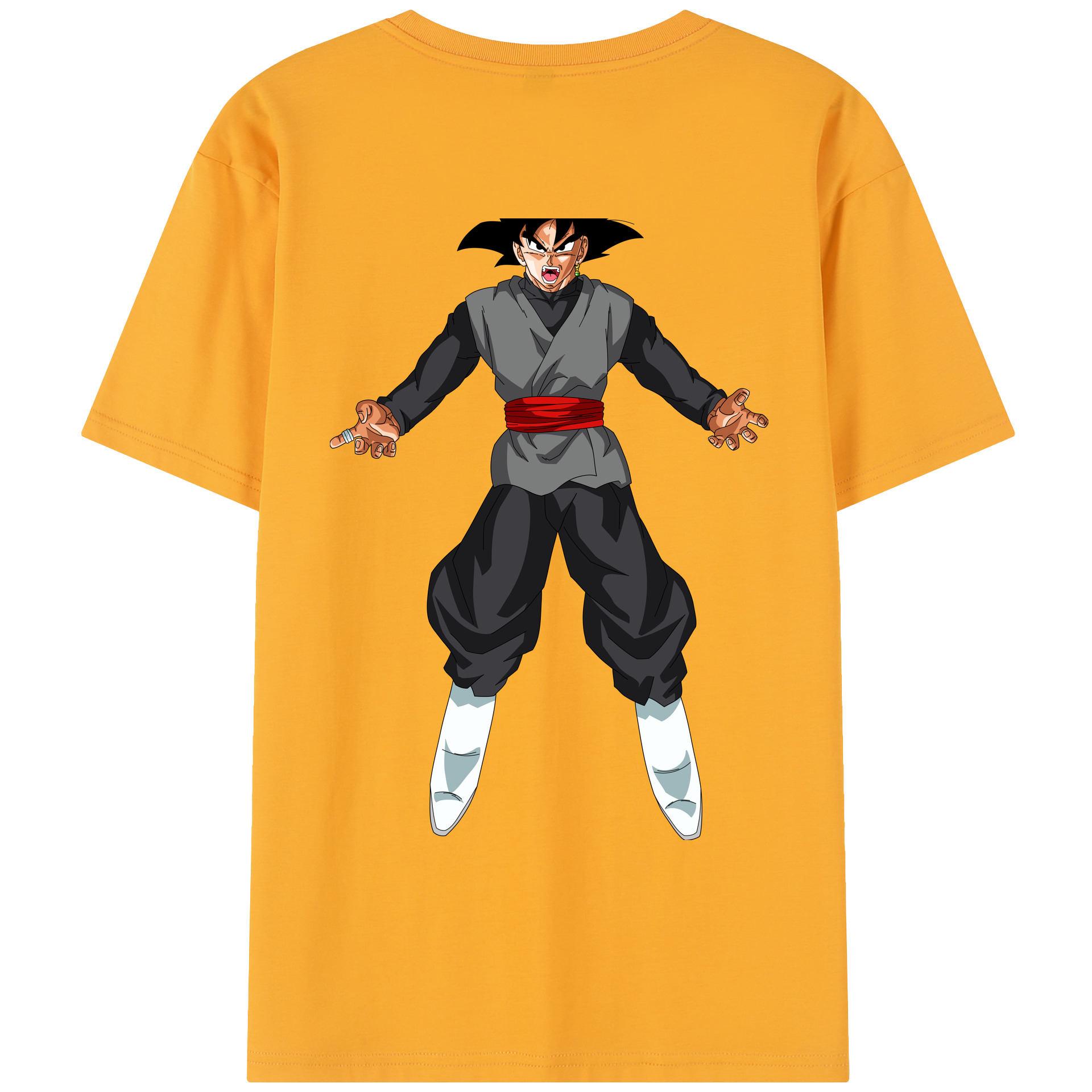 （画像用） ドラゴンボール ベジータ四世（Bejīta Yonsei）DRAGON BALL Vegeta IV レディース半袖Tシャツ(バックプリント)