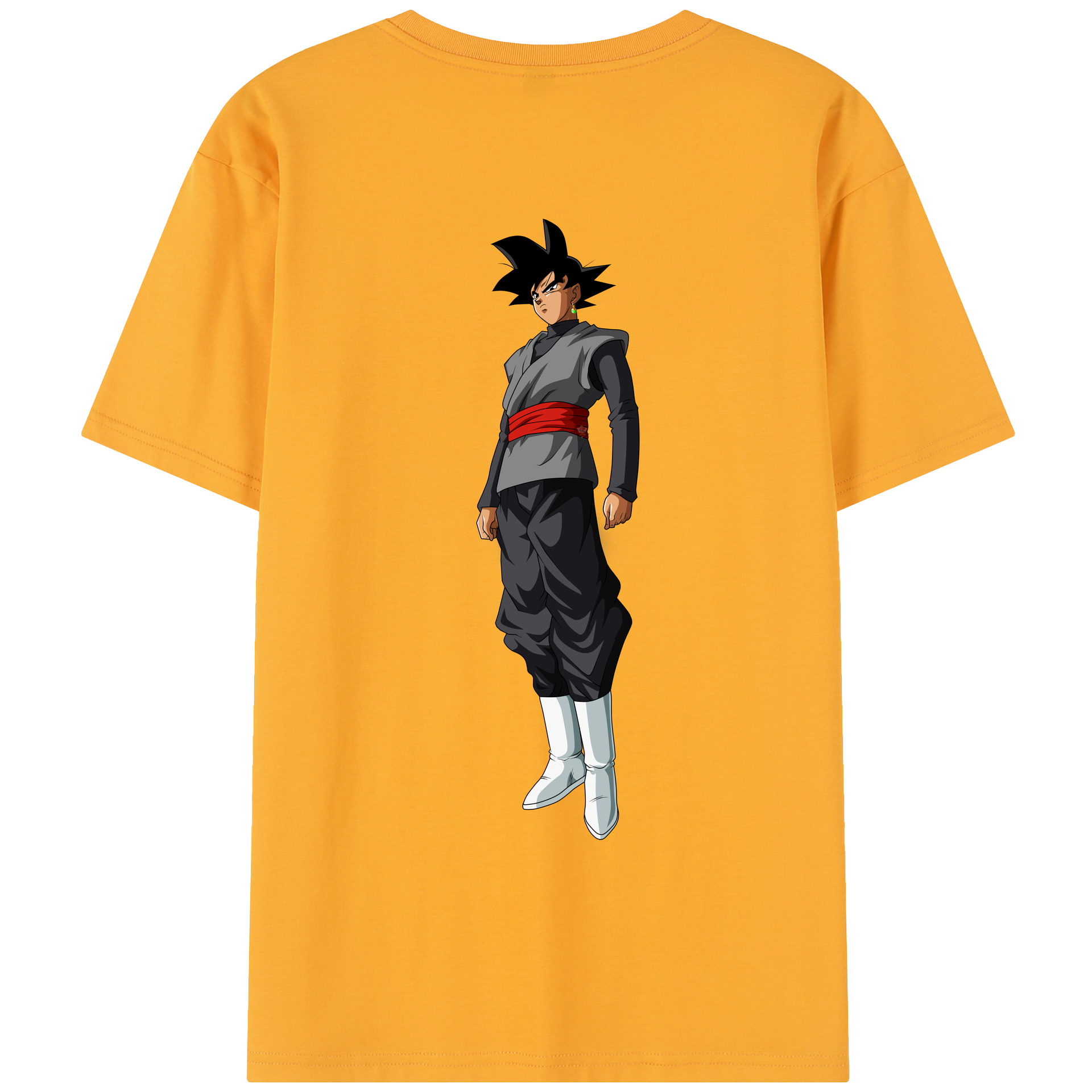 （画像用） ドラゴンボール ベジータ四世（Bejīta Yonsei）DRAGON BALL Vegeta IV レディース半袖Tシャツ(バックプリント)