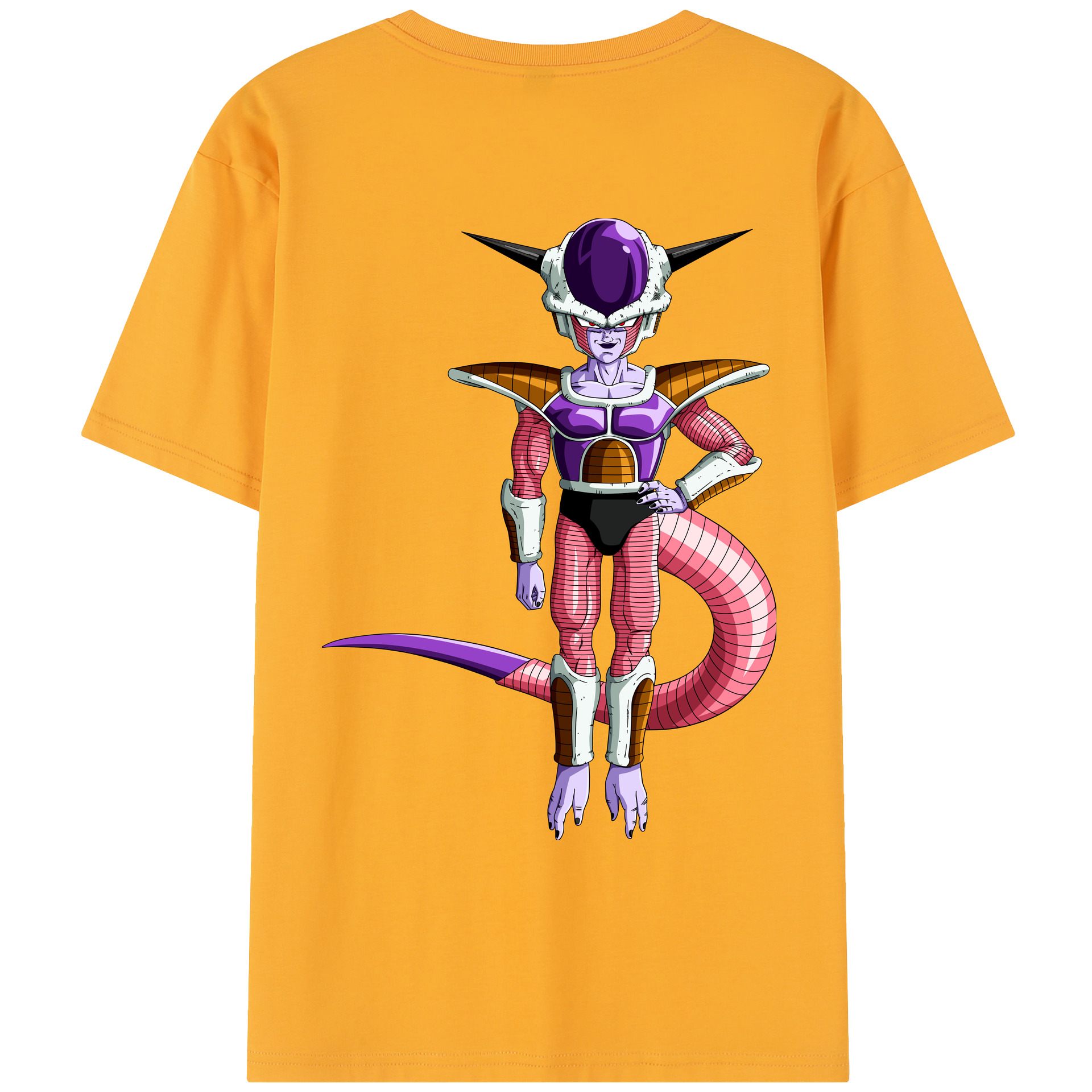 （画像用） ドラゴンボール フリーザ DRAGON BALL Frieza レディース半袖Tシャツ(バックプリント)