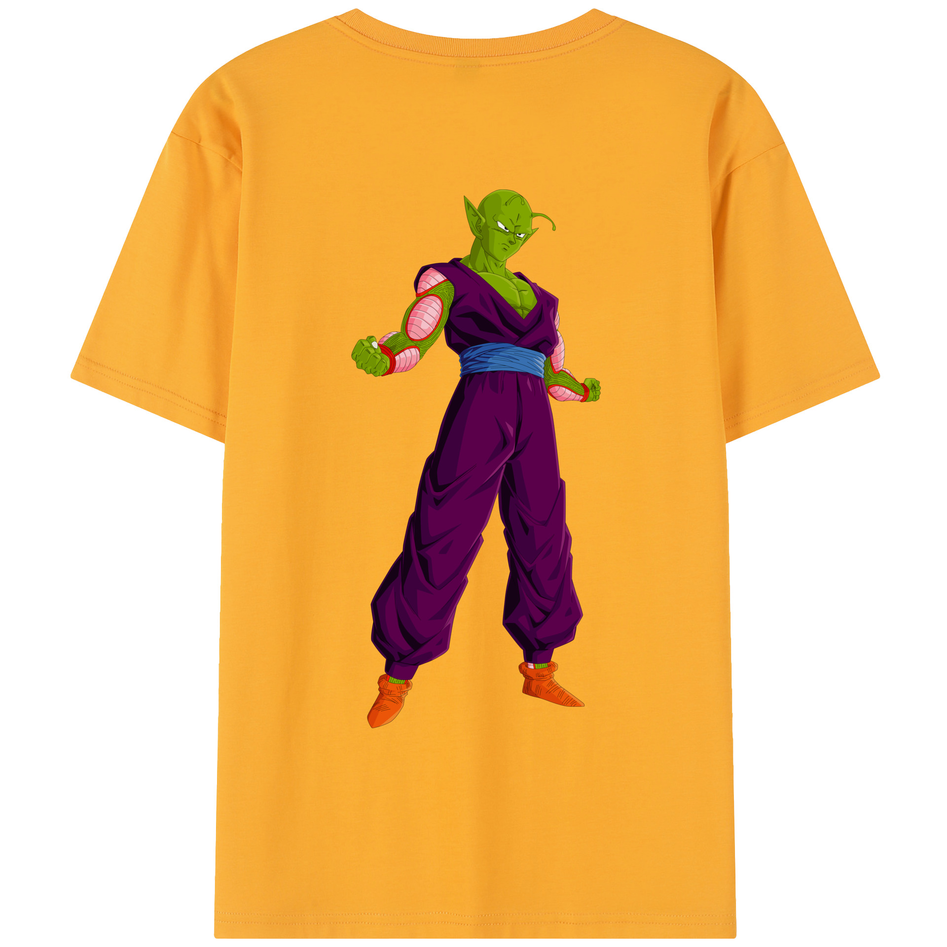 （画像用） ドラゴンボール ピッコロ DRAGON BALL Piccolo レディース半袖Tシャツ(バックプリント)