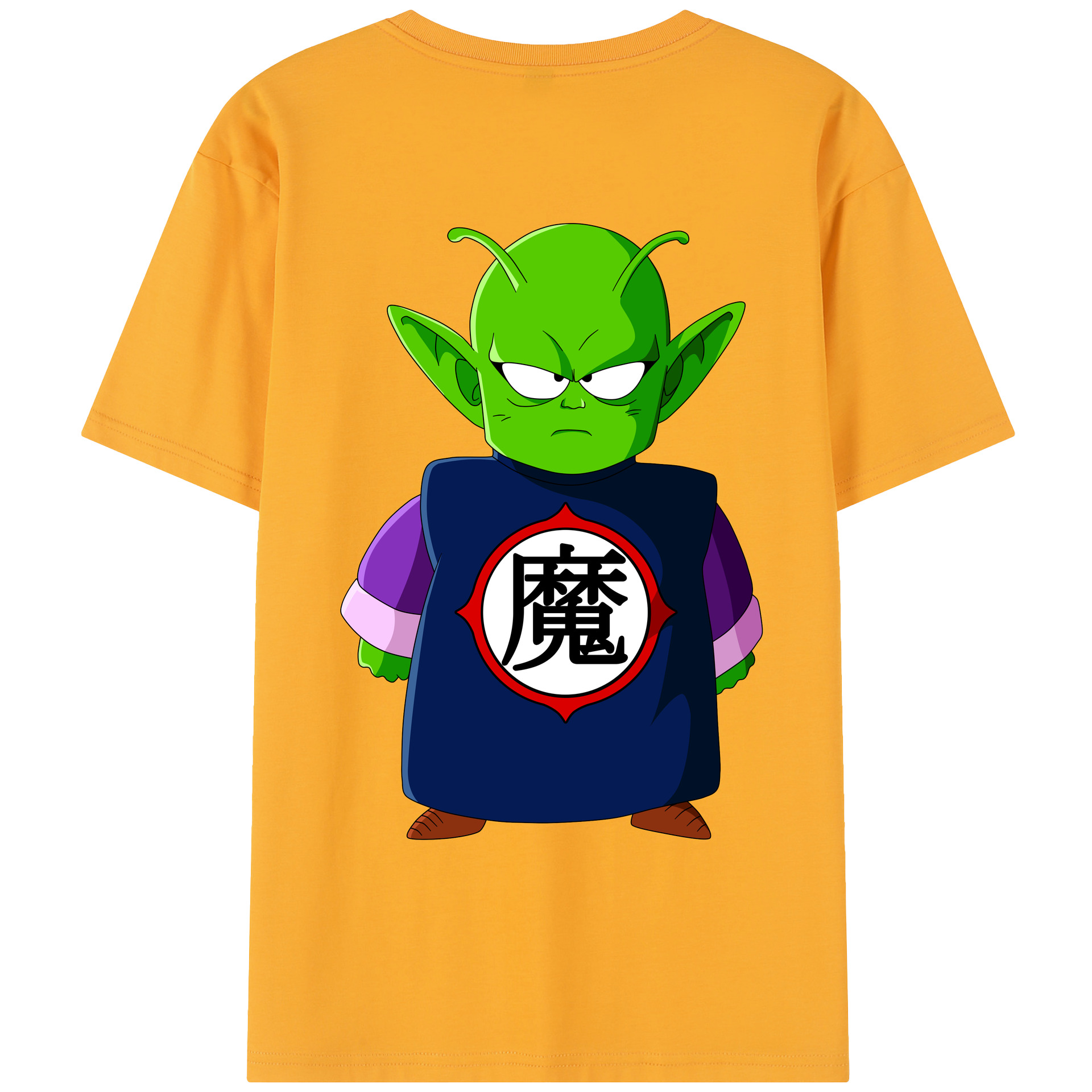 （画像用） ドラゴンボール ピッコロ DRAGON BALL Piccolo レディース半袖Tシャツ(バックプリント)
