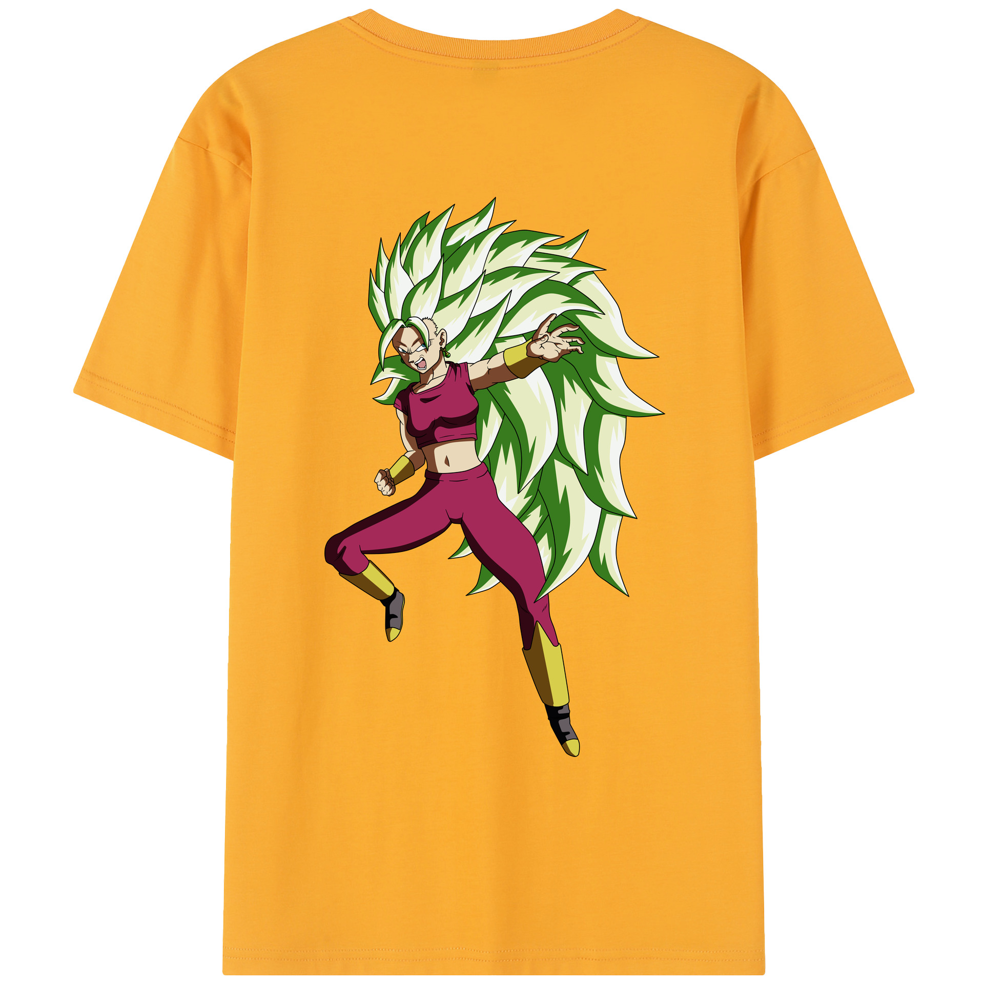 （画像用） ドラゴンボール DRAGON BALL レディース半袖Tシャツ(バックプリント)