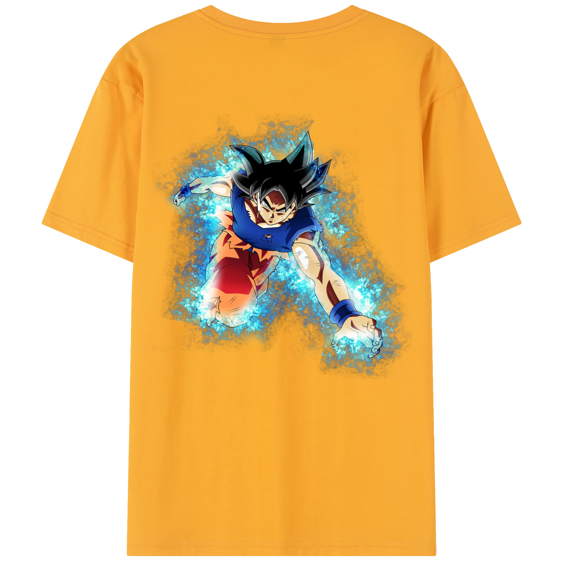 （画像用） ドラゴンボール 孫悟空（そん ごくう）Son Goku カカロット DRAGON BALL Kakarotto レディース半袖Tシャツ(バックプリント)