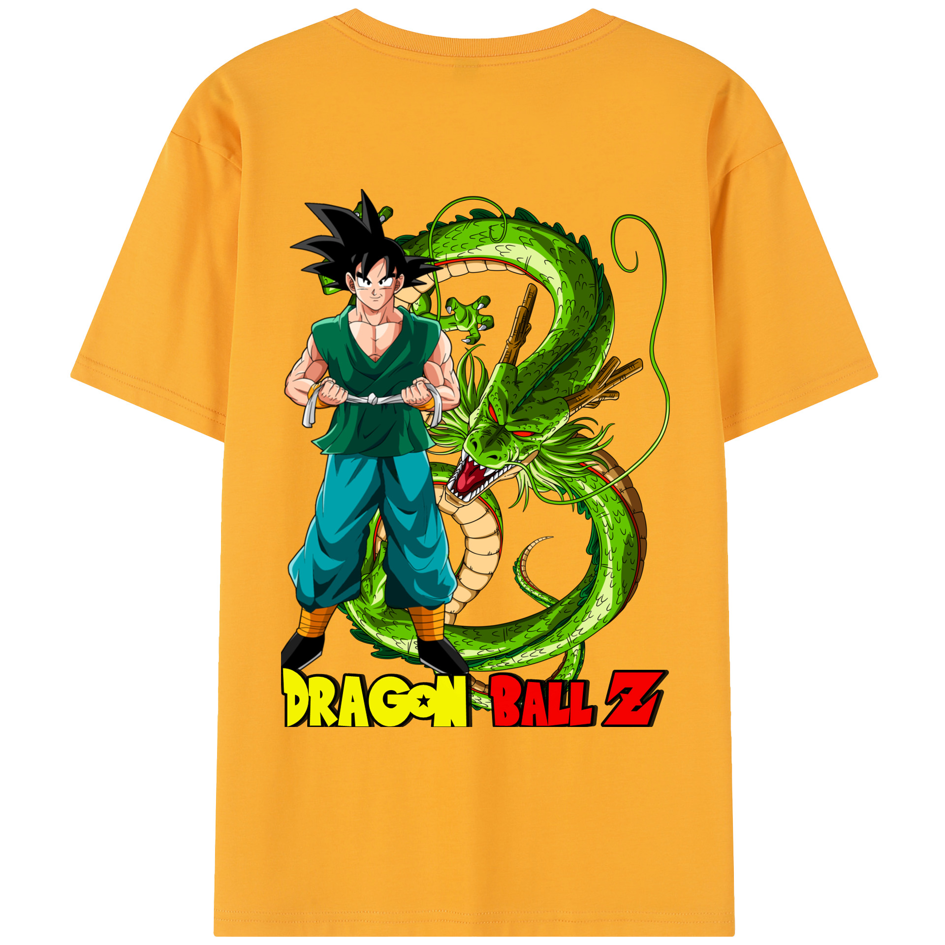 （画像用） ドラゴンボール 孫悟空（そん ごくう）Son Goku カカロット DRAGON BALL Kakarotto レディース半袖Tシャツ(バックプリント)