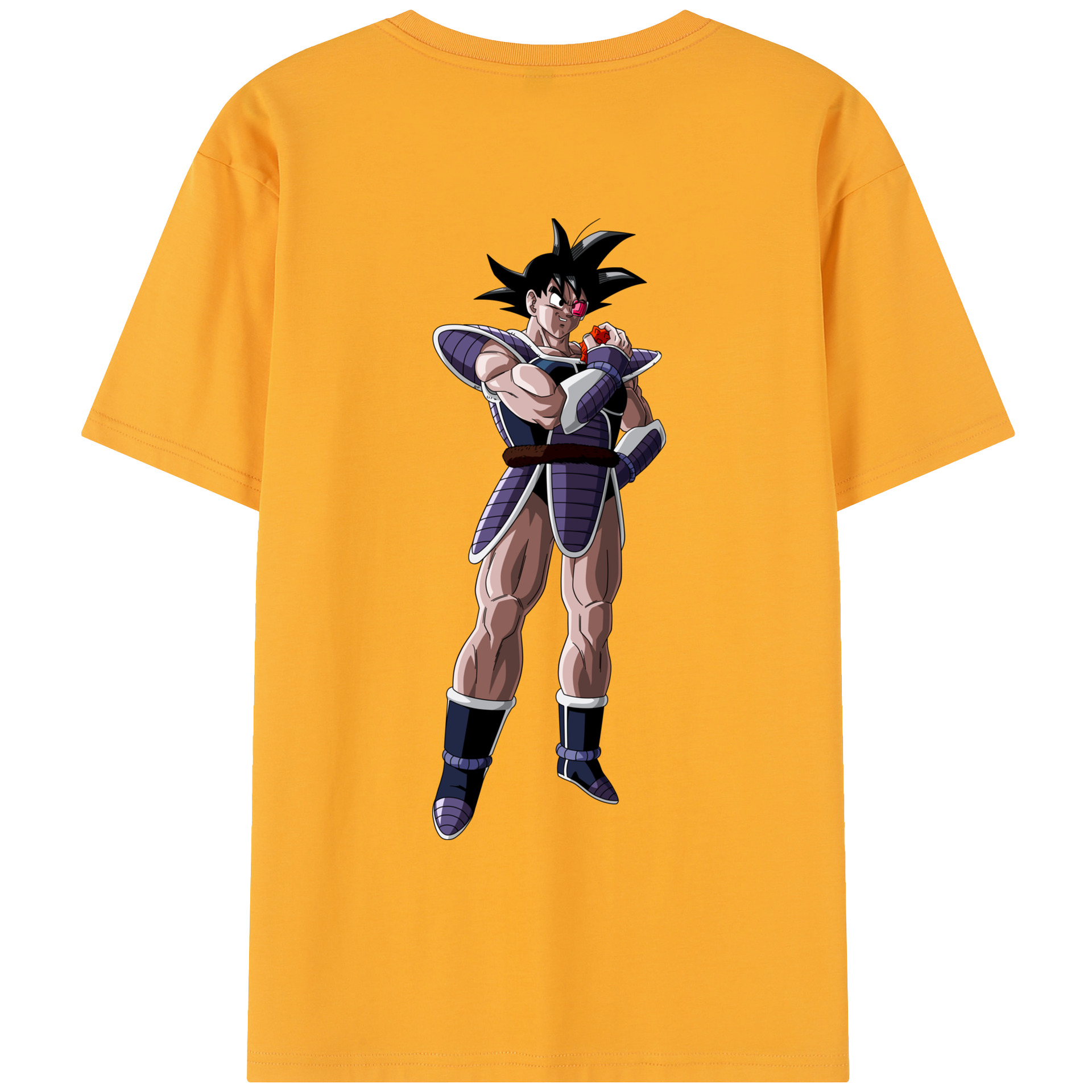 （画像用） ドラゴンボール 孫悟空（そん ごくう）Son Goku カカロット DRAGON BALL Kakarotto レディース半袖Tシャツ(バックプリント)
