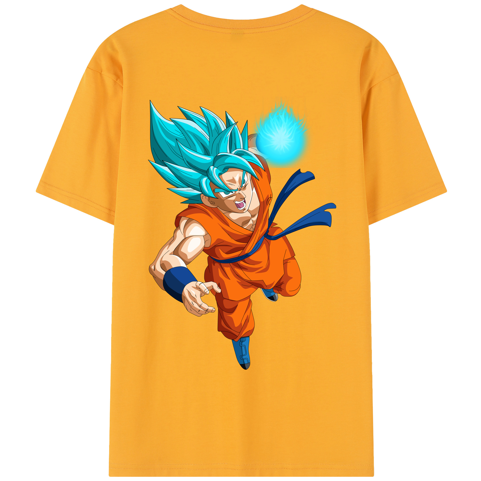 （画像用） ドラゴンボール 孫悟空（そん ごくう）Son Goku カカロット DRAGON BALL Kakarotto レディース半袖Tシャツ(バックプリント)
