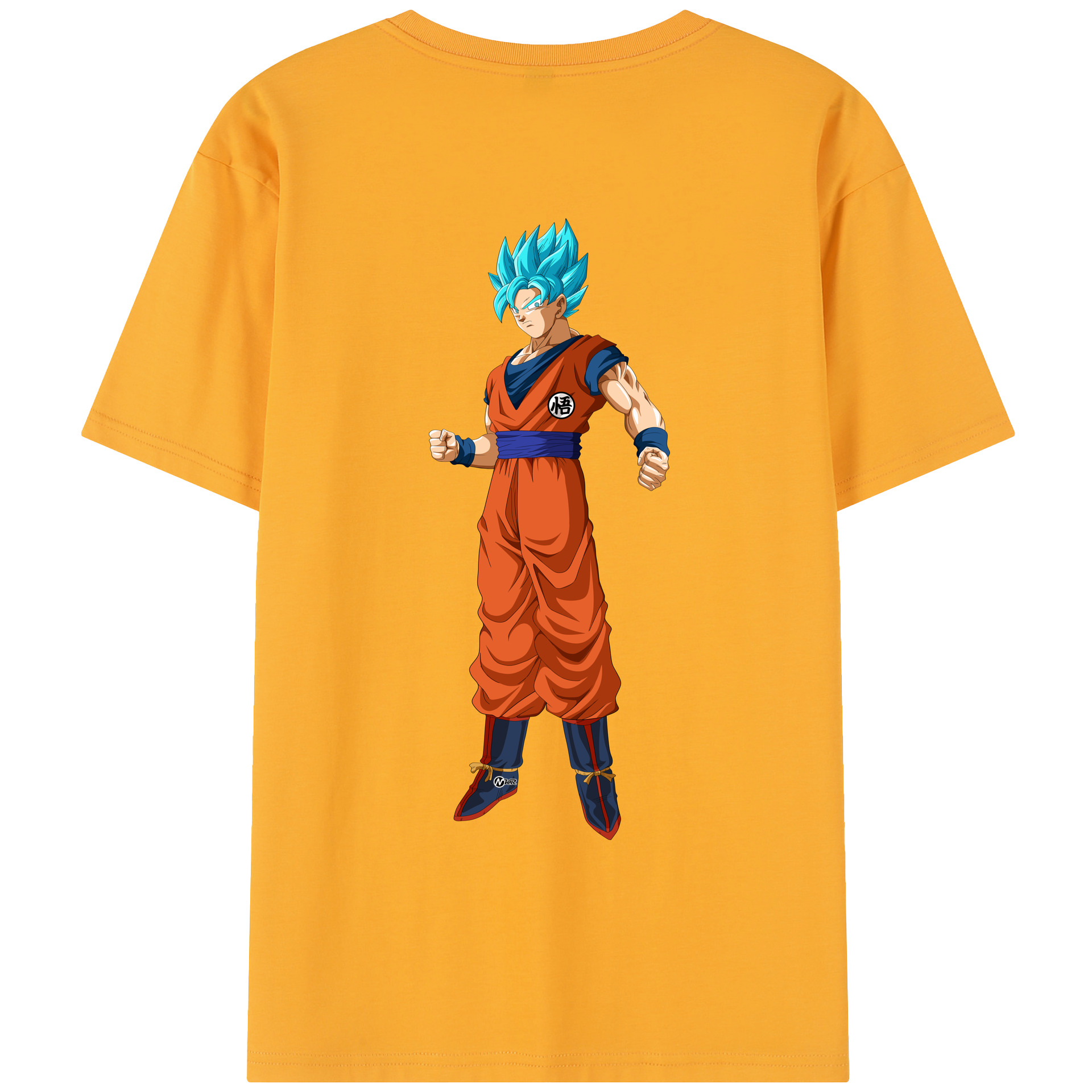 （画像用） ドラゴンボール 孫悟空（そん ごくう）Son Goku カカロット DRAGON BALL Kakarotto レディース半袖Tシャツ(バックプリント)