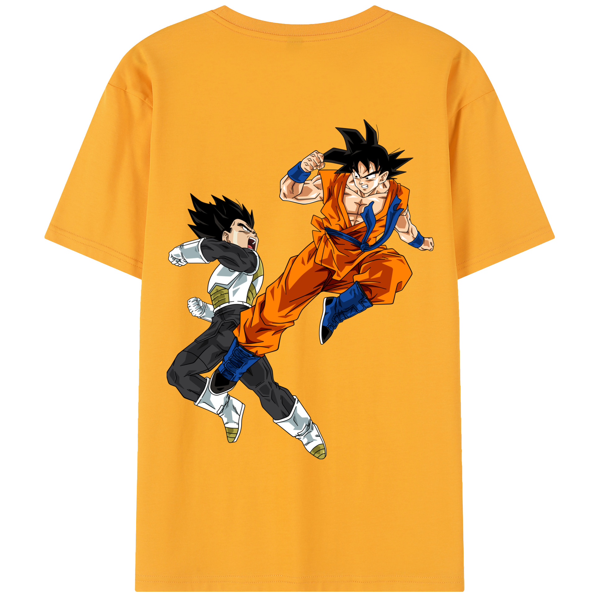 （画像用） ドラゴンボール 孫悟空（そん ごくう）Son Goku カカロット DRAGON BALL Kakarotto レディース半袖Tシャツ(バックプリント)