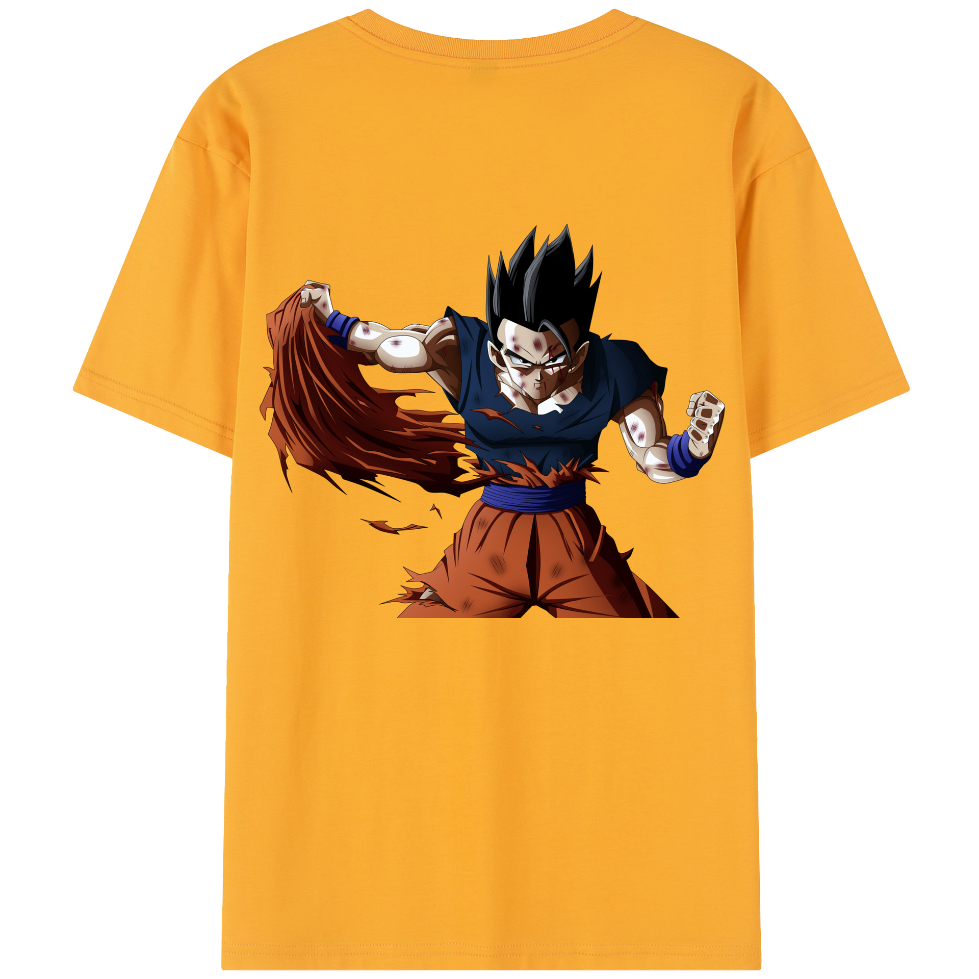（画像用） ドラゴンボール ベジータ四世（Bejīta Yonsei）DRAGON BALL Vegeta IV レディース半袖Tシャツ(バックプリント)