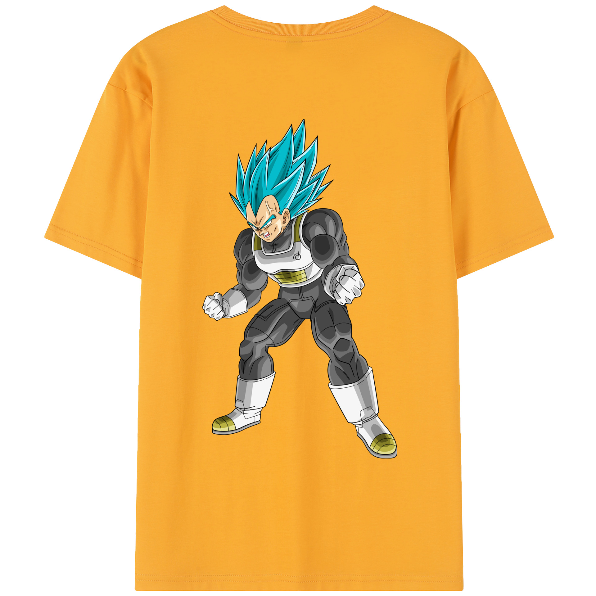 （画像用） ドラゴンボール ベジータ四世（Bejīta Yonsei）DRAGON BALL Vegeta IV レディース半袖Tシャツ(バックプリント)