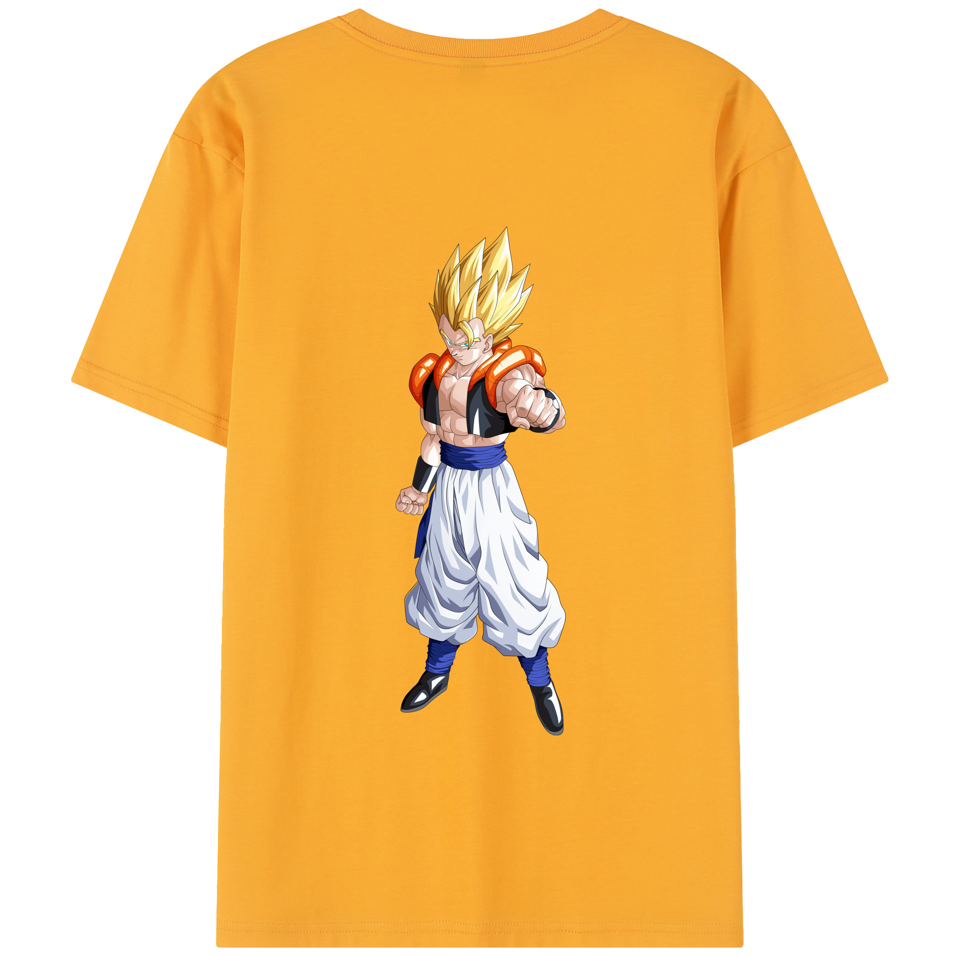 （画像用） ドラゴンボール ベジータ四世（Bejīta Yonsei）DRAGON BALL Vegeta IV レディース半袖Tシャツ(バックプリント)