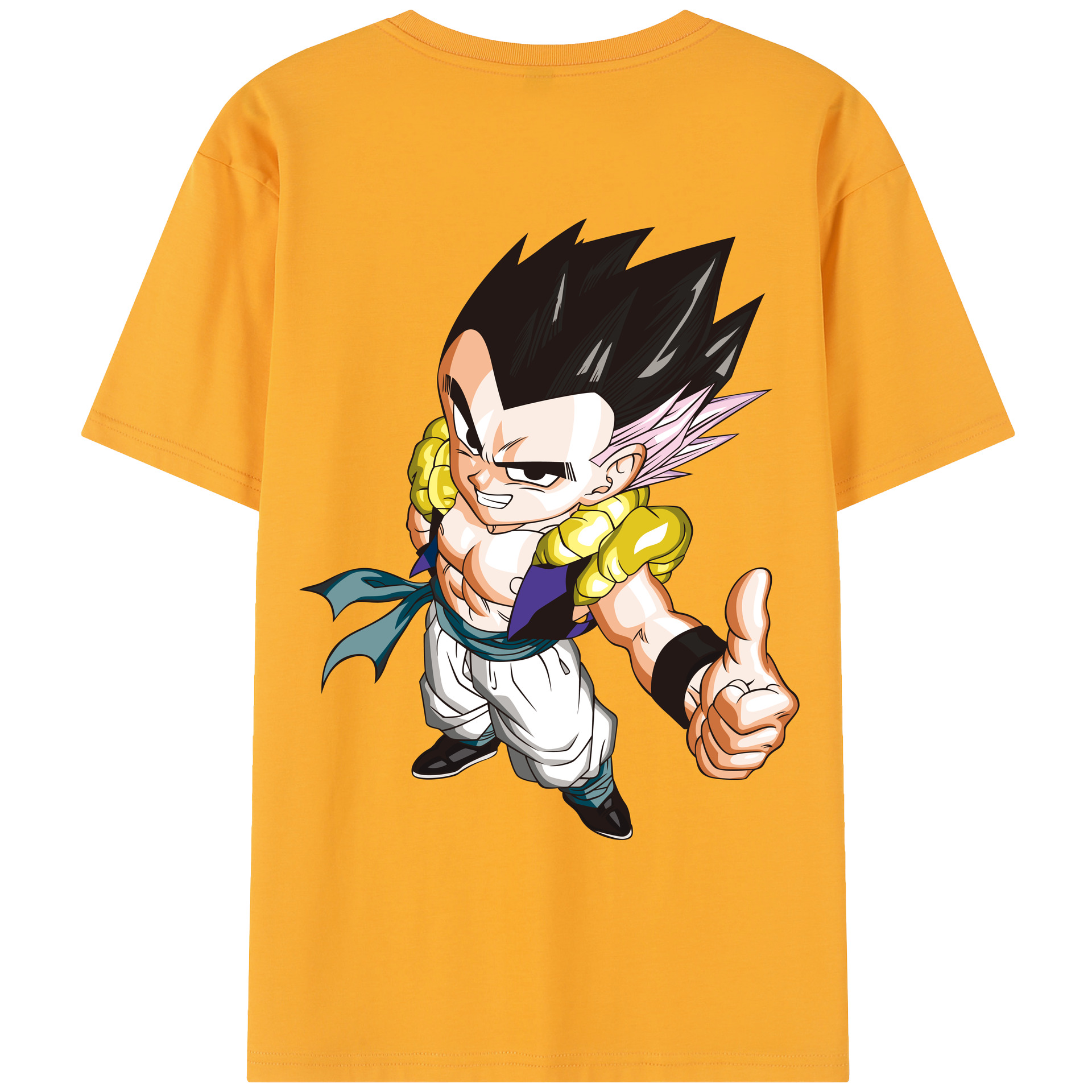 （画像用） ドラゴンボール ベジータ四世（Bejīta Yonsei）DRAGON BALL Vegeta IV レディース半袖Tシャツ(バックプリント)