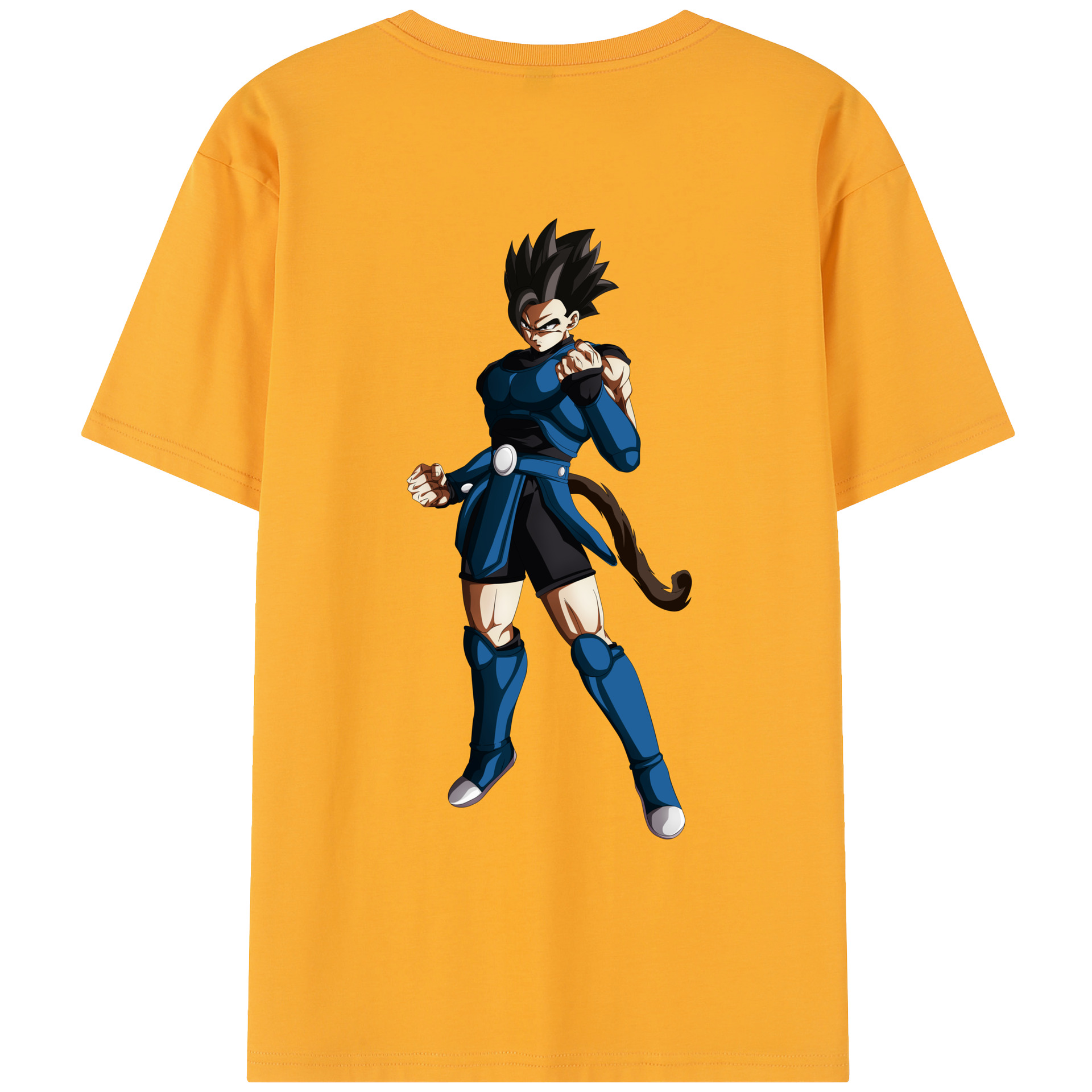 （画像用） ドラゴンボール 孫 悟飯（そんごはん）DRAGON BALL Son Gohan レディース半袖Tシャツ(バックプリント)