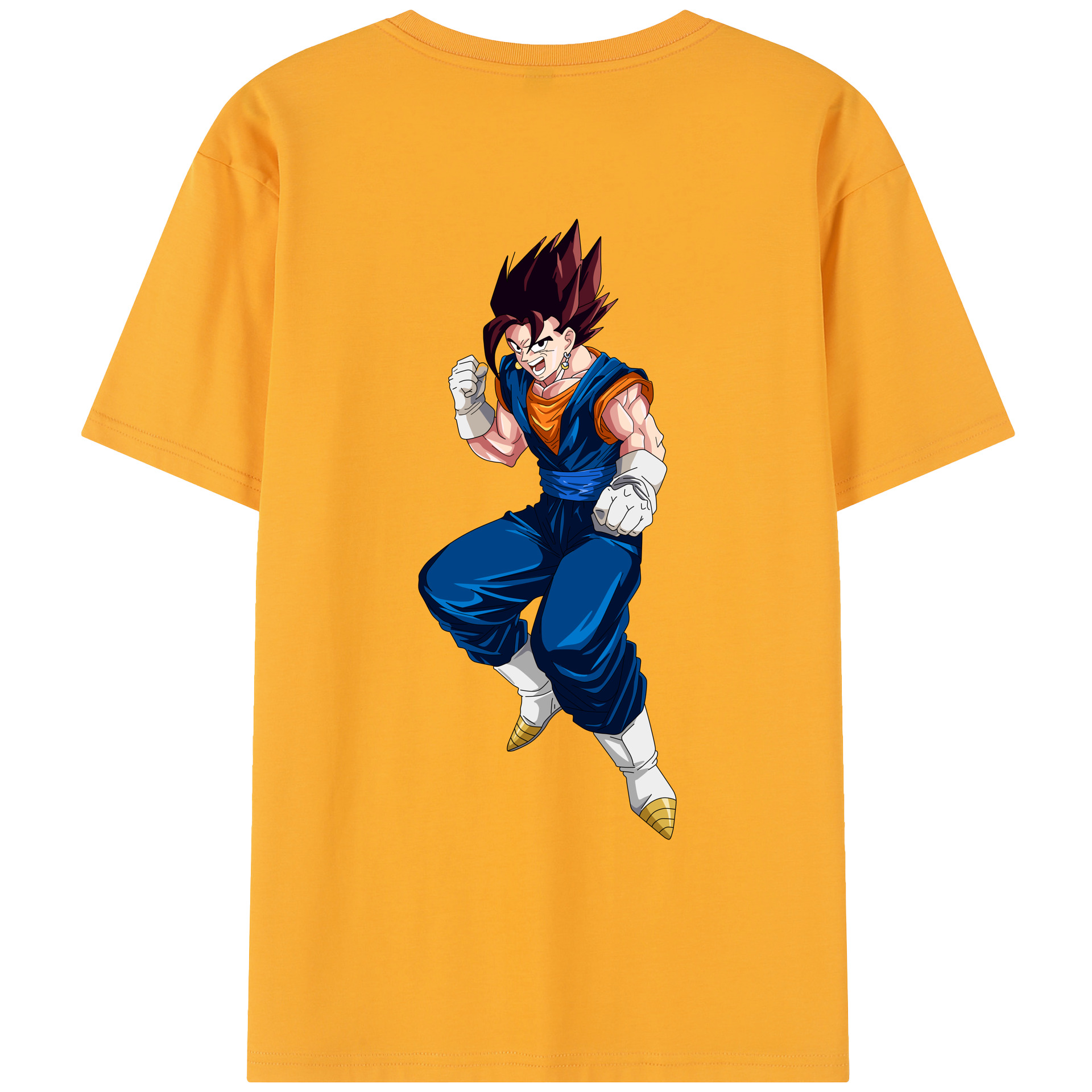 （画像用） ドラゴンボール 孫 悟飯（そんごはん）DRAGON BALL Son Gohan レディース半袖Tシャツ(バックプリント)