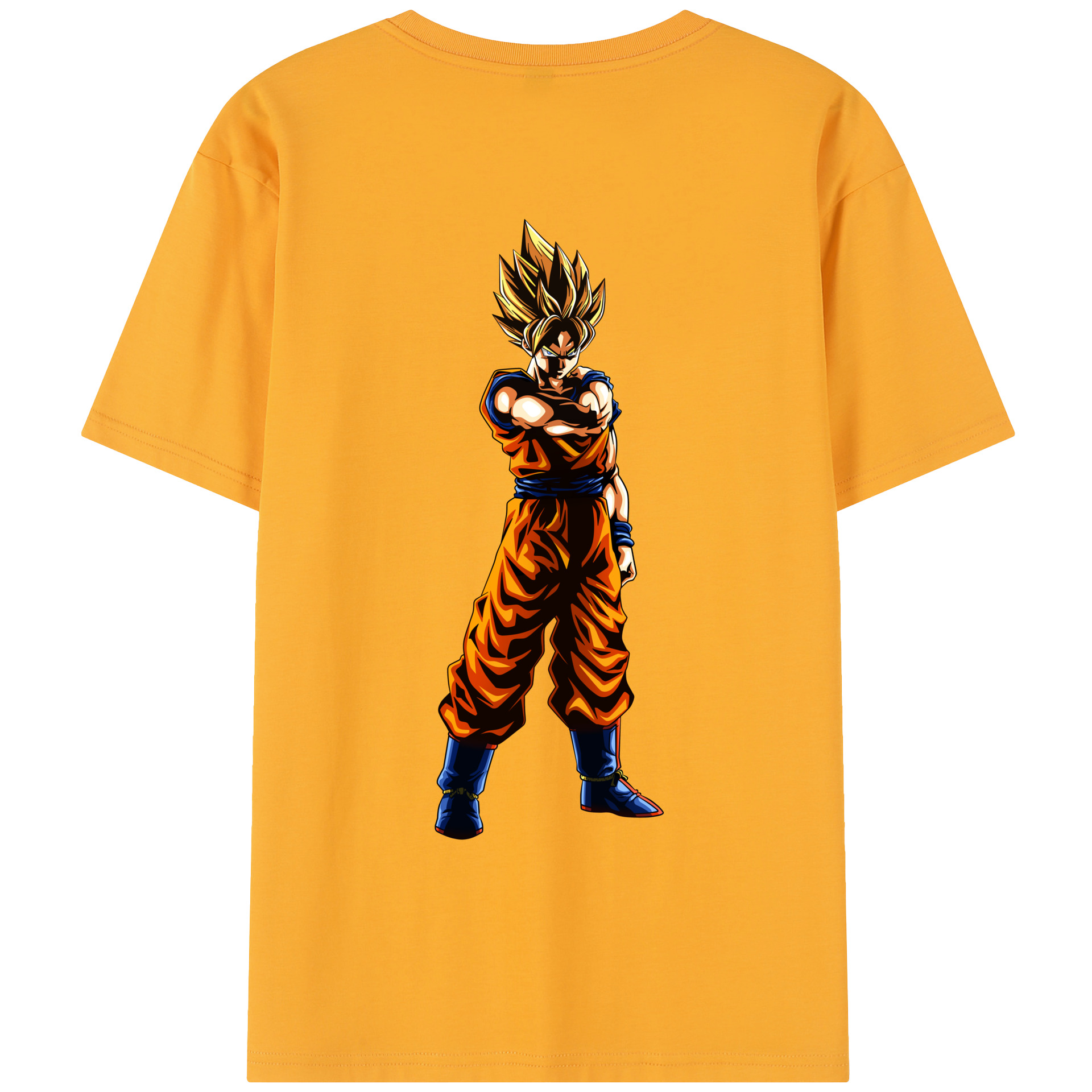 （画像用） ドラゴンボール 孫 悟飯（そんごはん）DRAGON BALL Son Gohan レディース半袖Tシャツ(バックプリント)
