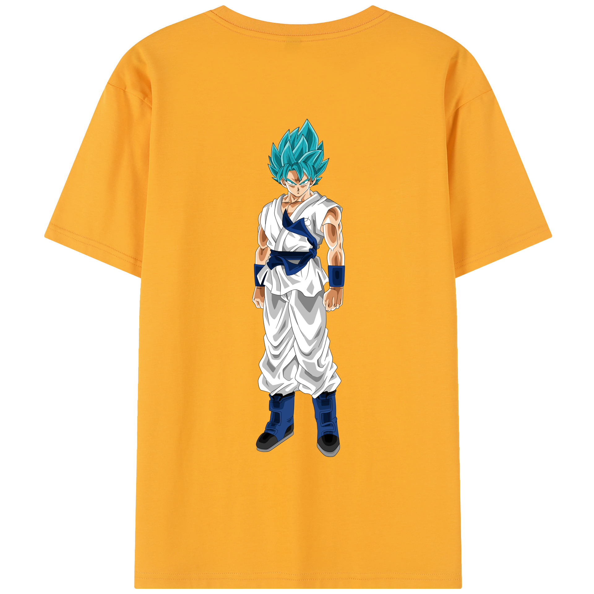 （画像用） ドラゴンボール 孫 悟飯（そんごはん）DRAGON BALL Son Gohan レディース半袖Tシャツ(バックプリント)