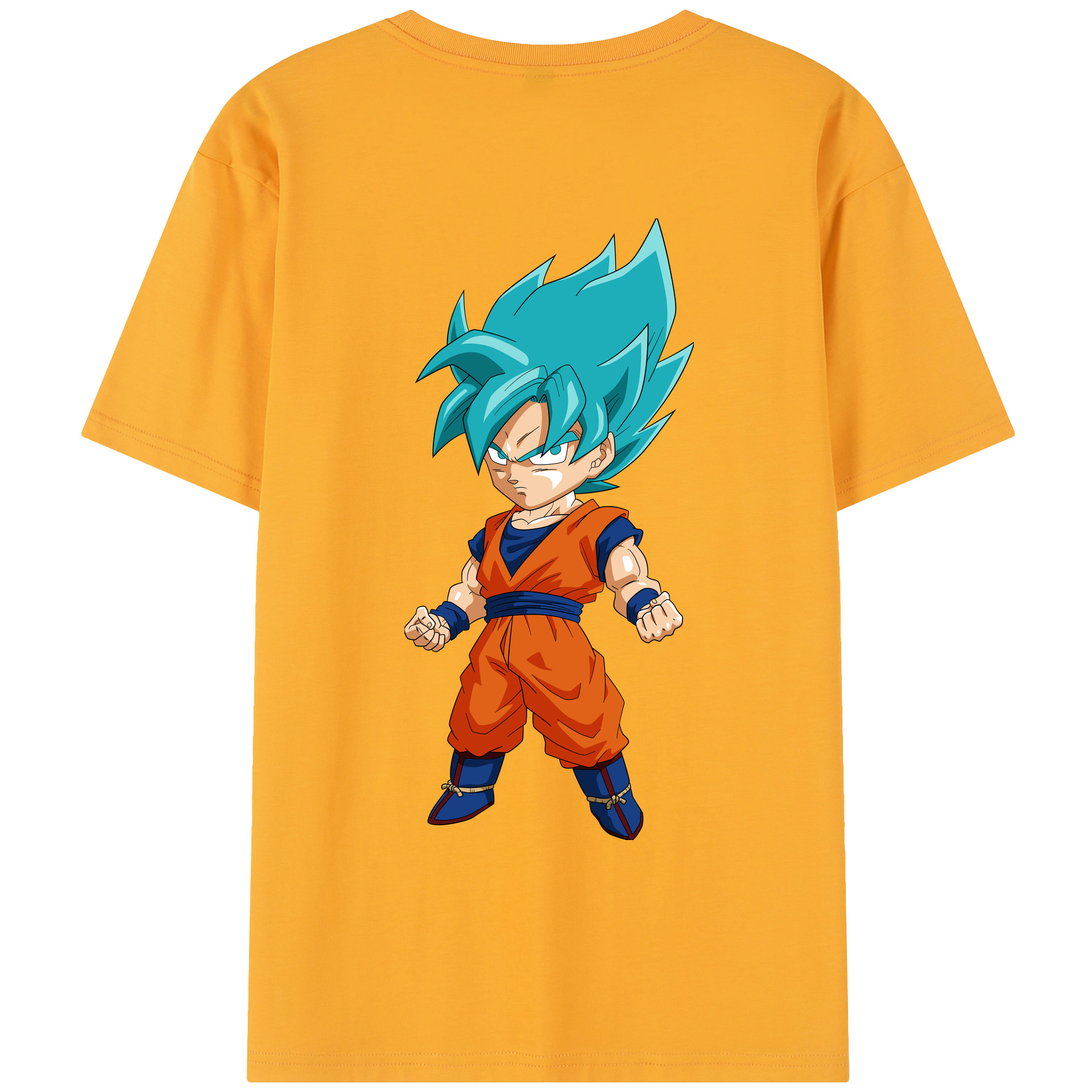 （画像用） ドラゴンボール 孫 悟飯（そんごはん）DRAGON BALL Son Gohan レディース半袖Tシャツ(バックプリント)
