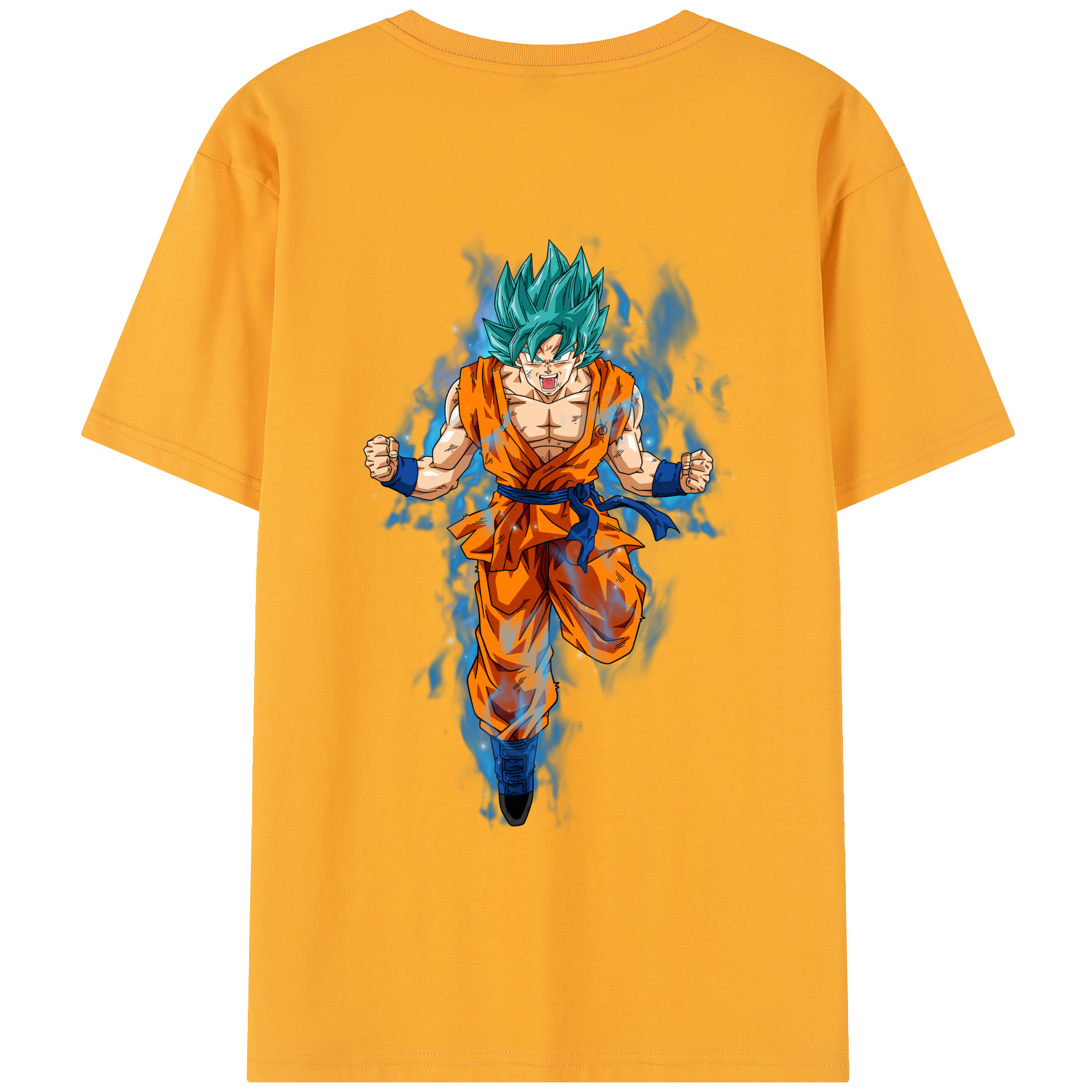 （画像用） ドラゴンボール 孫 悟飯（そんごはん）DRAGON BALL Son Gohan レディース半袖Tシャツ(バックプリント)