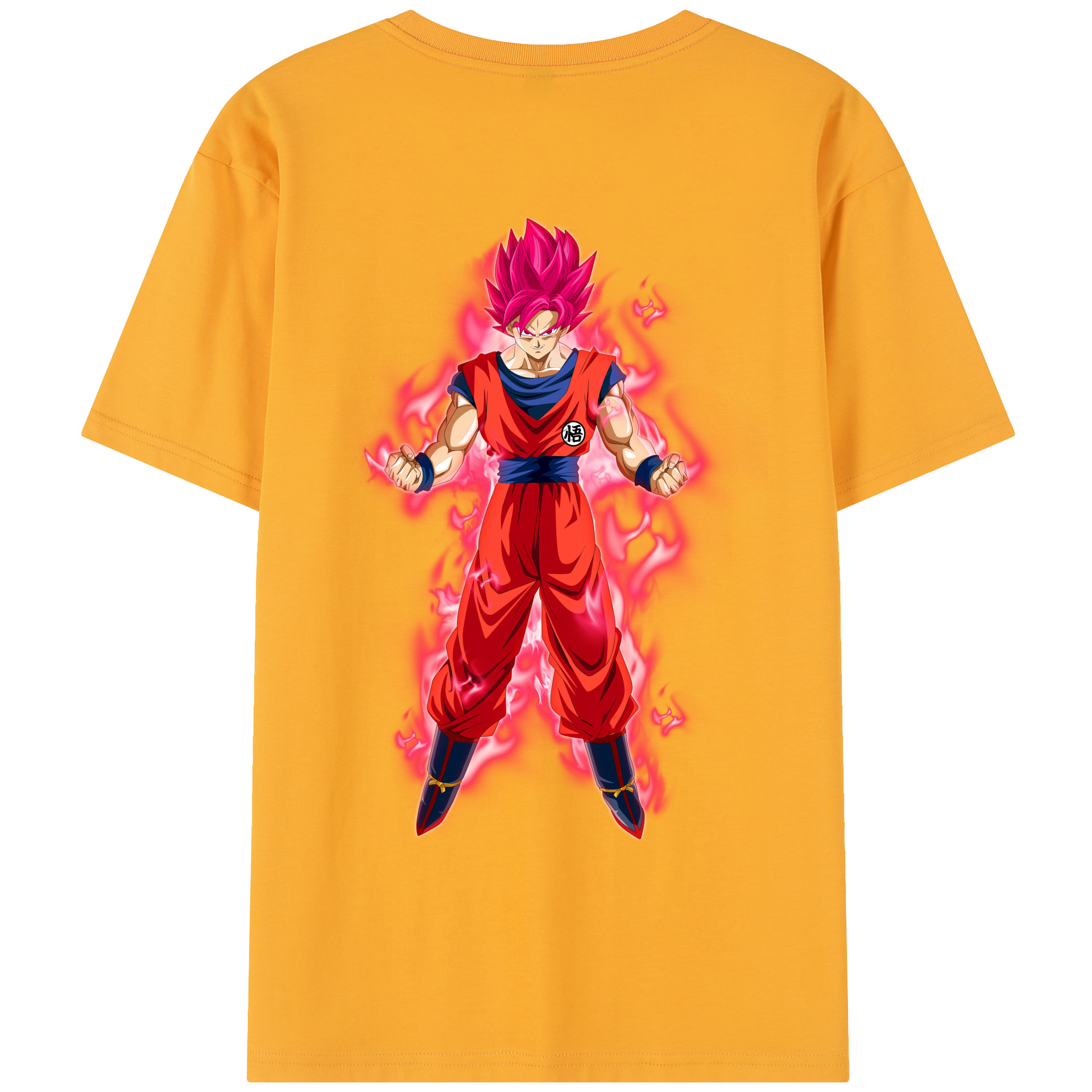 （画像用） ドラゴンボール 孫 悟飯（そんごはん）DRAGON BALL Son Gohan レディース半袖Tシャツ(バックプリント)