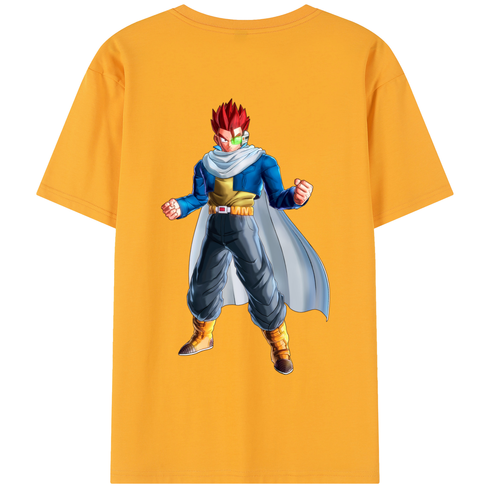 （画像用） ドラゴンボール 孫 悟飯（そんごはん）DRAGON BALL Son Gohan レディース半袖Tシャツ(バックプリント)