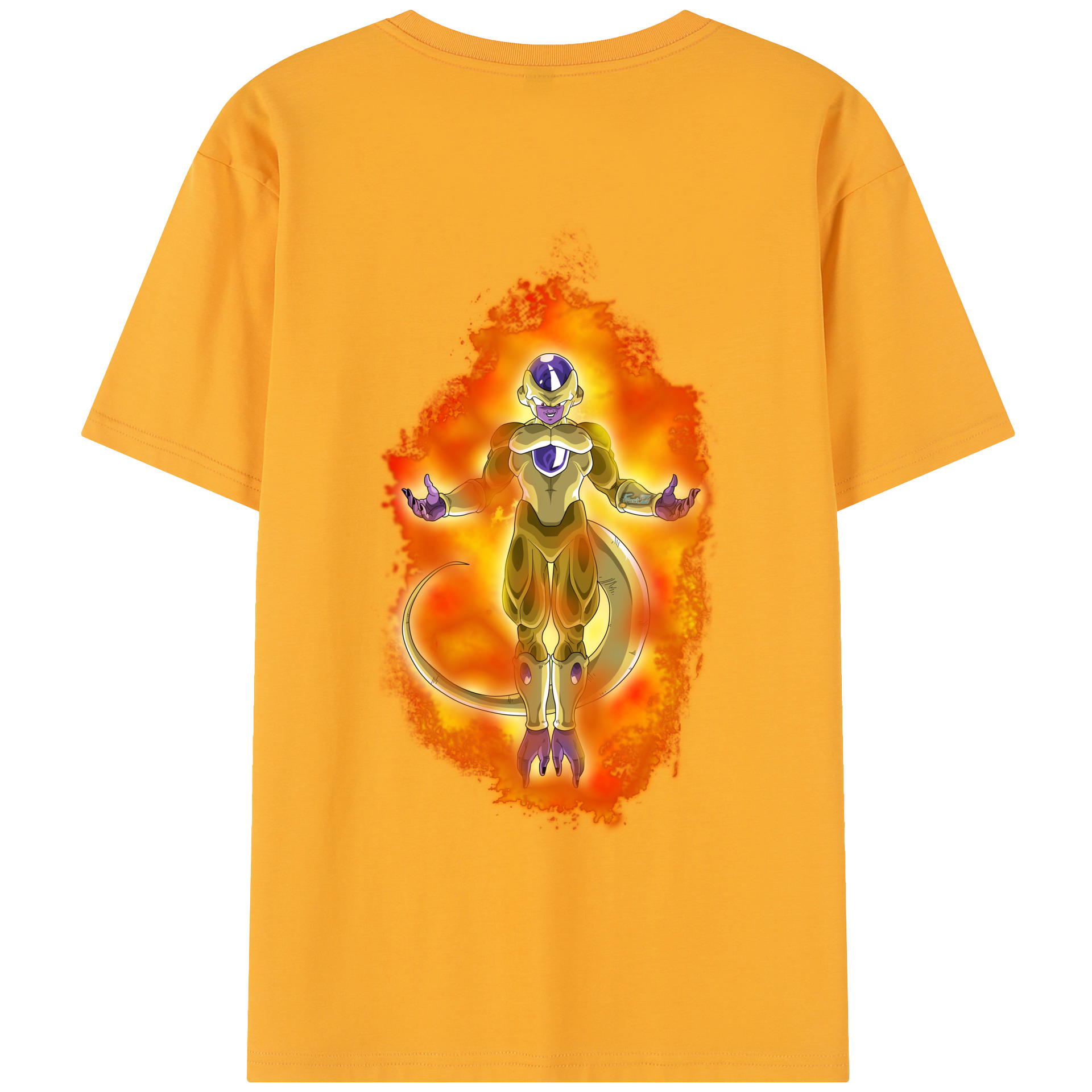 （画像用） ドラゴンボール フリーザ DRAGON BALL Frieza レディース半袖Tシャツ(バックプリント)
