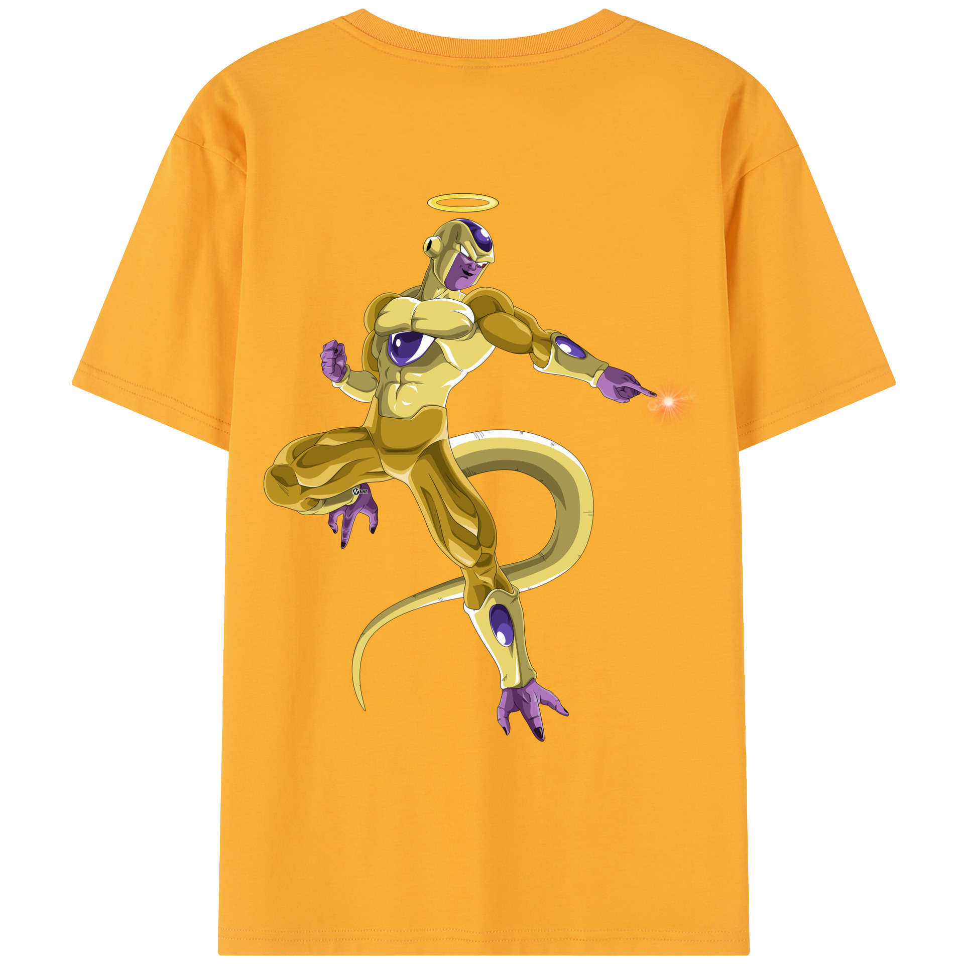 （画像用） ドラゴンボール フリーザ DRAGON BALL Frieza レディース半袖Tシャツ(バックプリント)