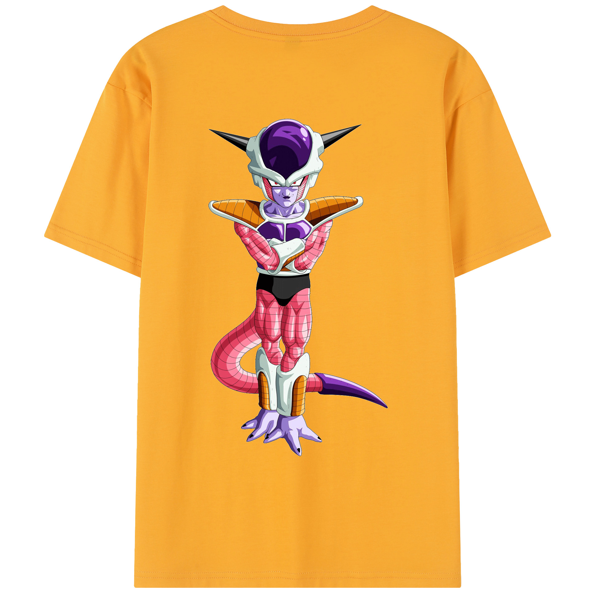 （画像用） ドラゴンボール フリーザ DRAGON BALL Frieza レディース半袖Tシャツ(バックプリント)