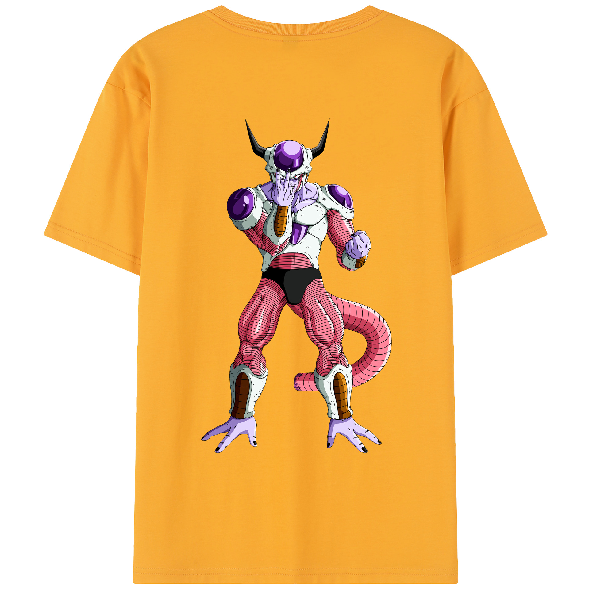 （画像用） ドラゴンボール フリーザ DRAGON BALL Frieza レディース半袖Tシャツ(バックプリント)