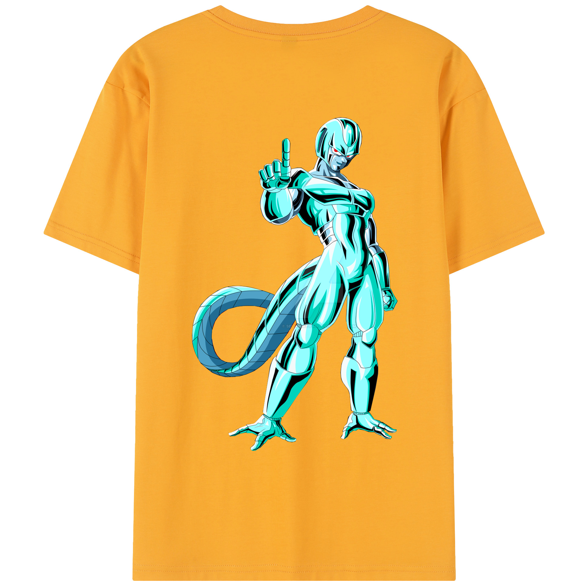 （画像用） ドラゴンボール クウラ DRAGON BALL Cooler Coora レディース半袖Tシャツ(バックプリント)