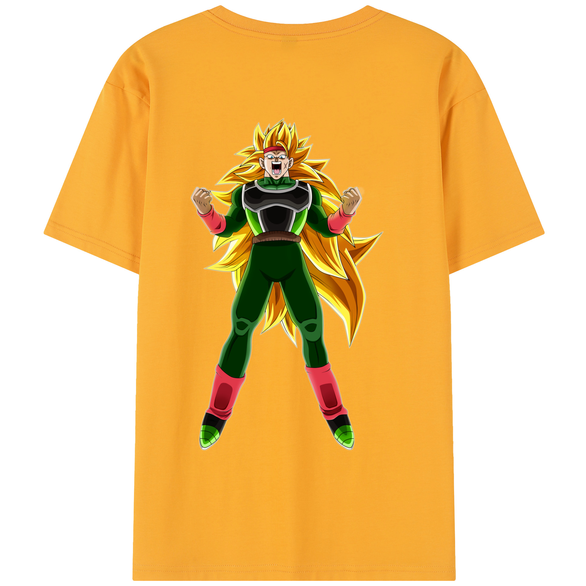 （画像用） ドラゴンボール ブロリー DRAGON BALL Broli レディース半袖Tシャツ(バックプリント)