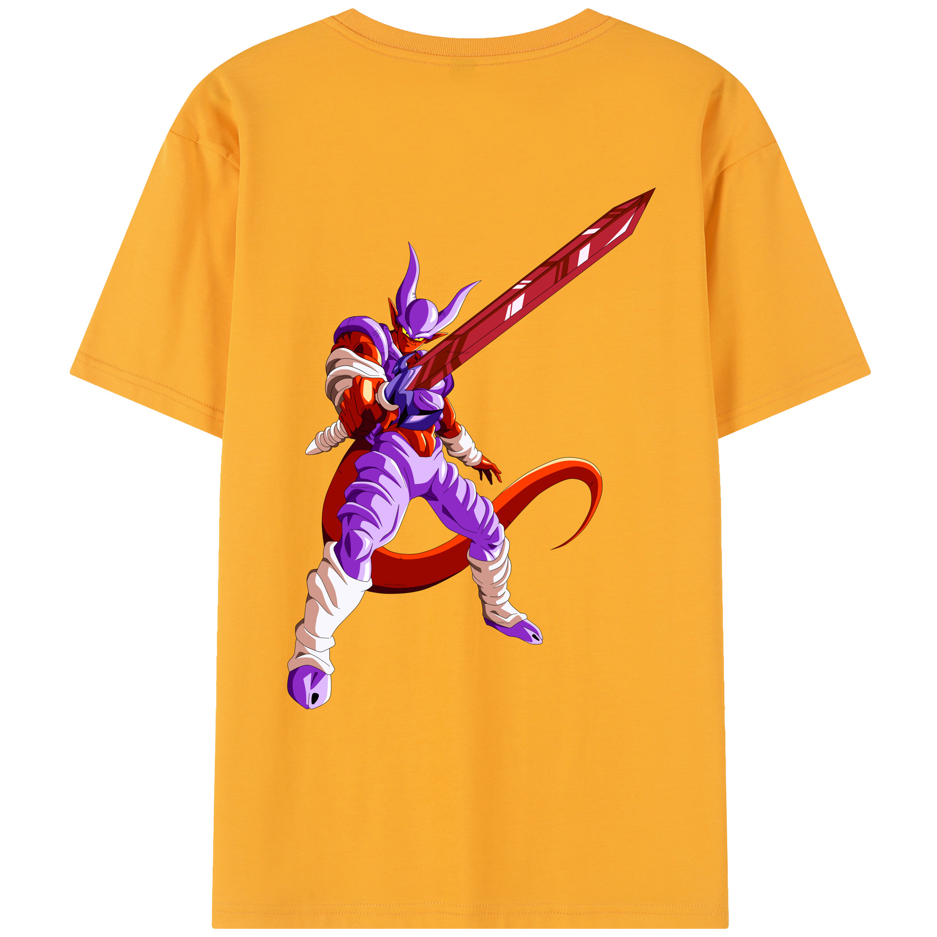 （画像用） ドラゴンボール ジャネンバ DRAGON BALL Janemba レディース半袖Tシャツ(バックプリント)
