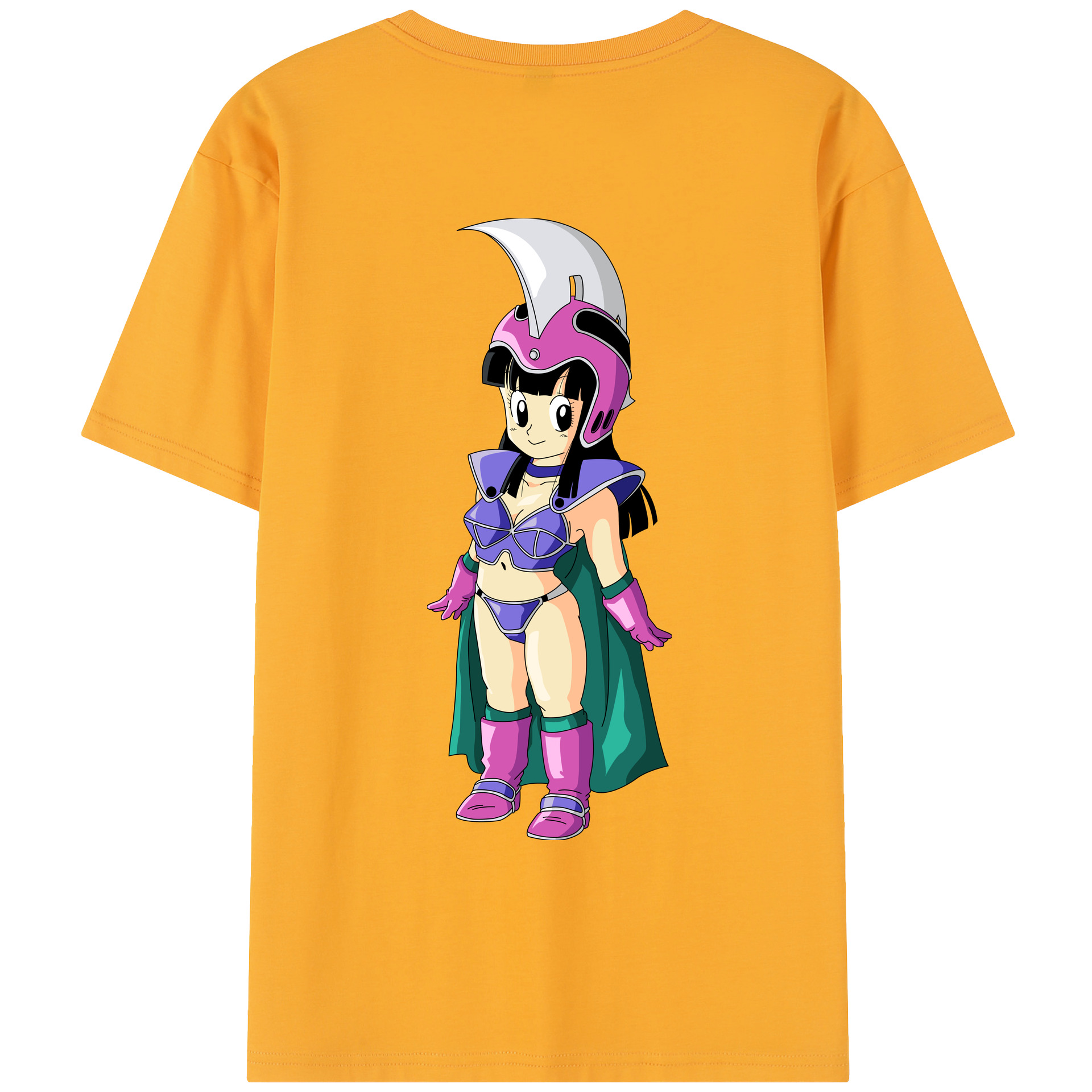（画像用） ドラゴンボール チチ DRAGON BALL Chichi レディース半袖Tシャツ(バックプリント)