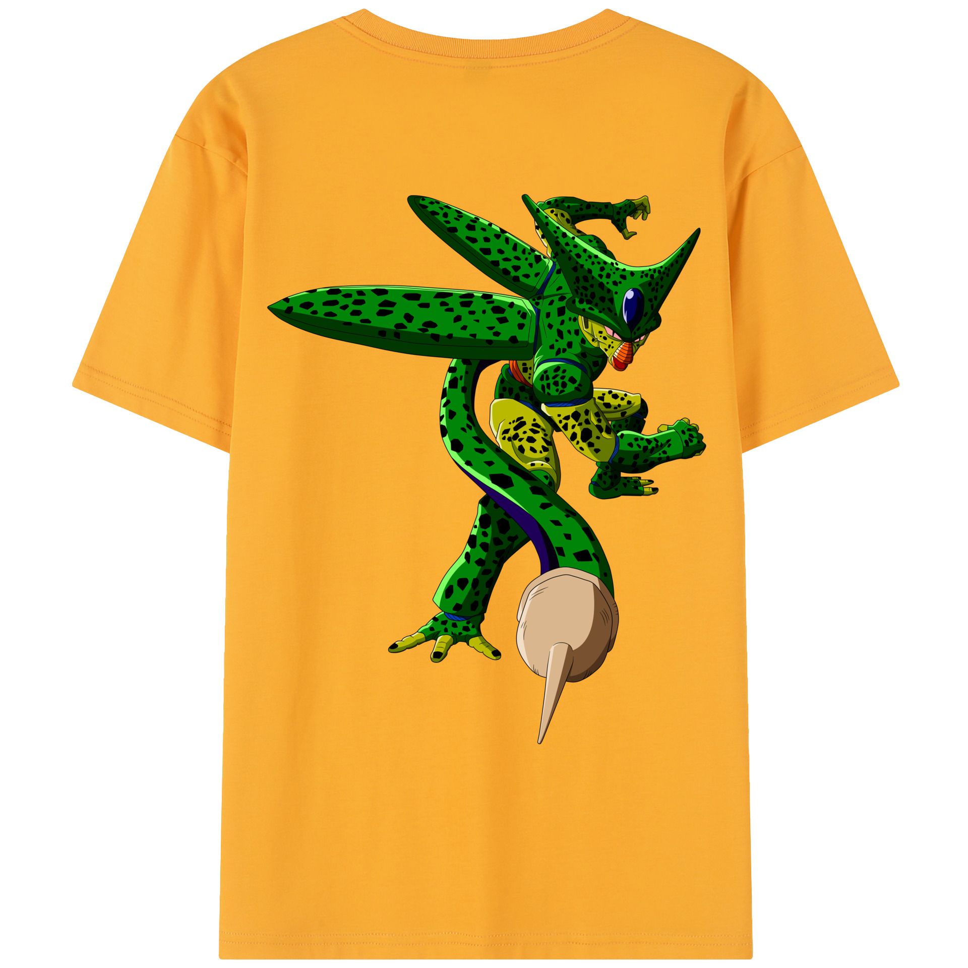 （画像用） ドラゴンボール セル DRAGON BALL Cell レディース半袖Tシャツ(バックプリント)