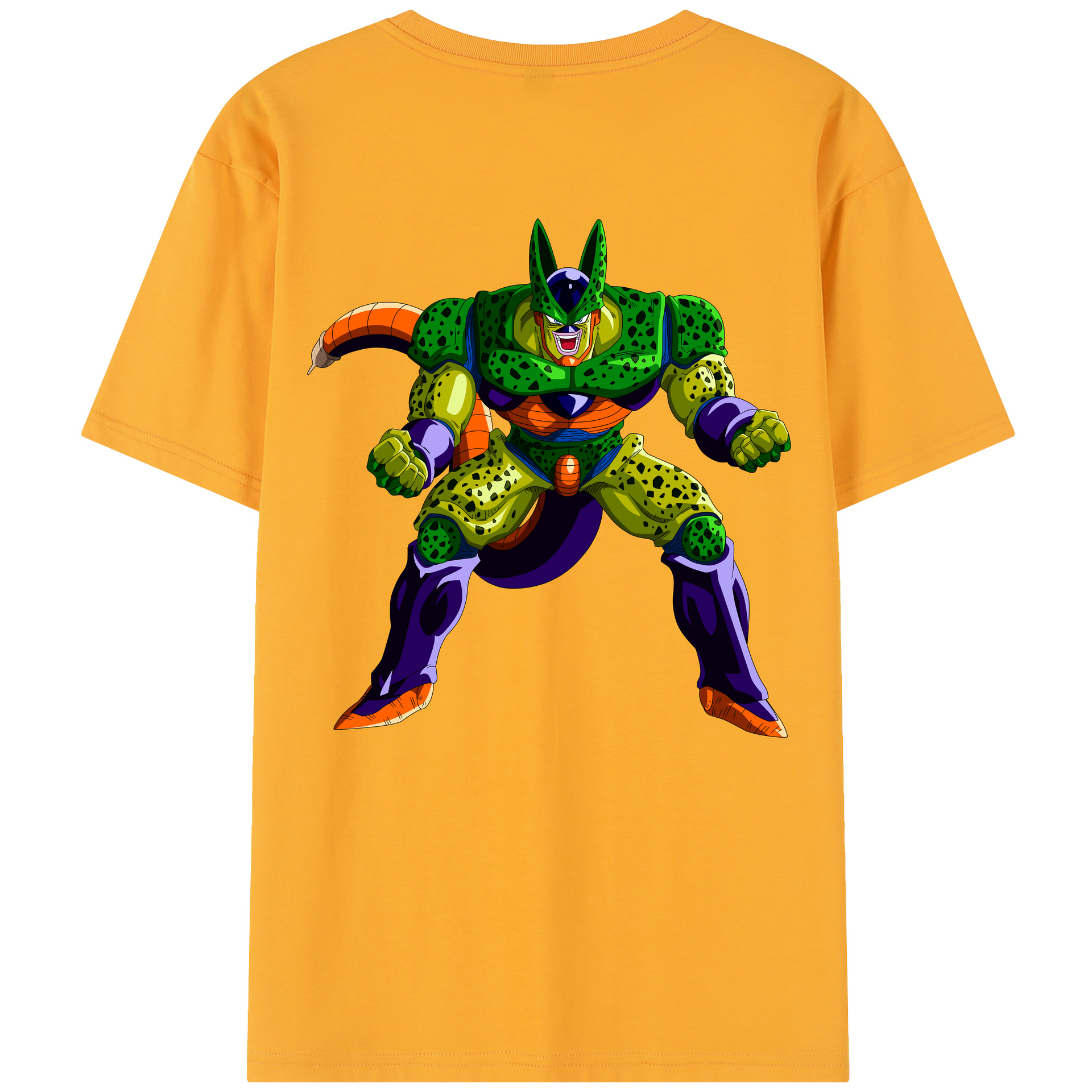 （画像用） ドラゴンボール セル DRAGON BALL Cell レディース半袖Tシャツ(バックプリント)