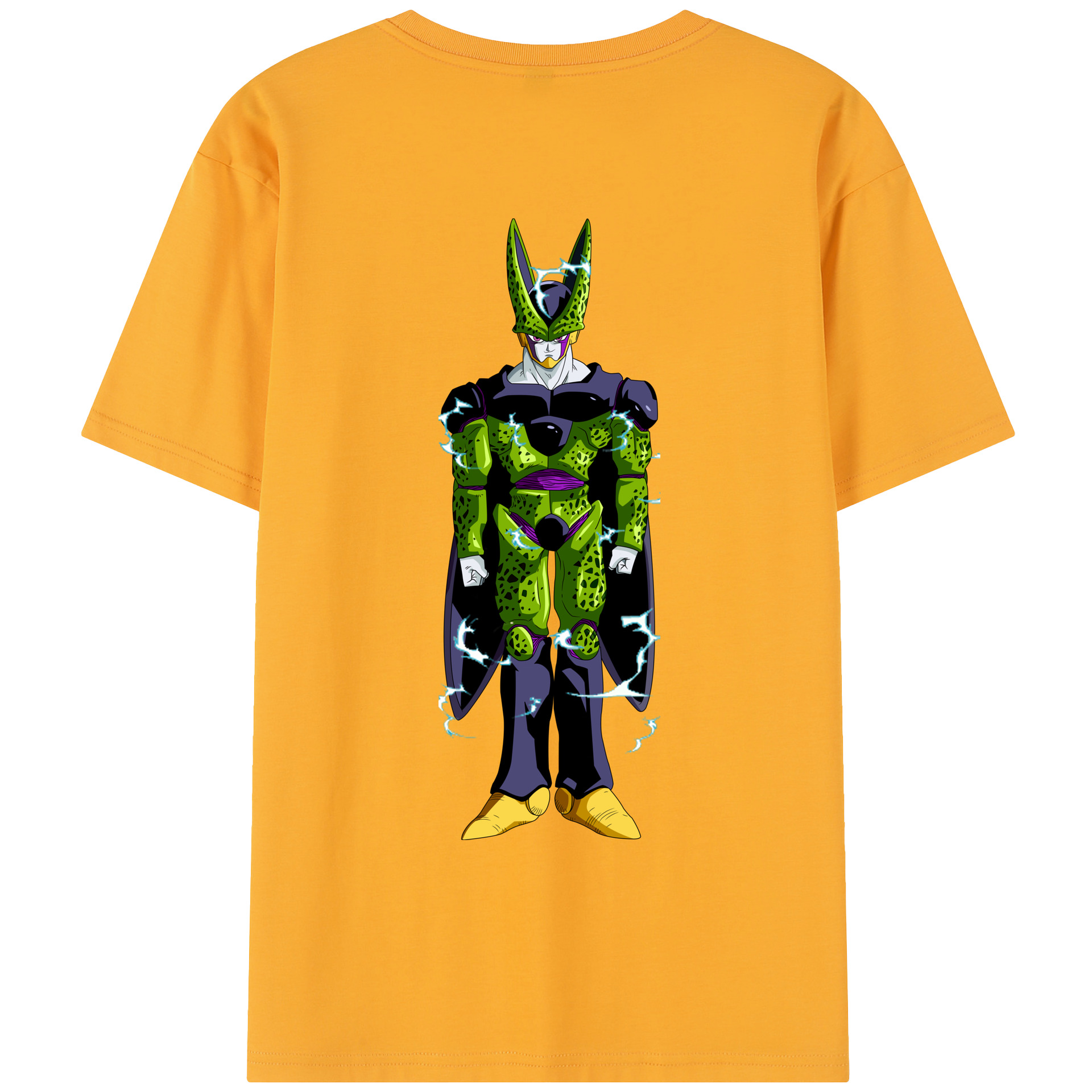 （画像用） ドラゴンボール セル DRAGON BALL Cell レディース半袖Tシャツ(バックプリント)