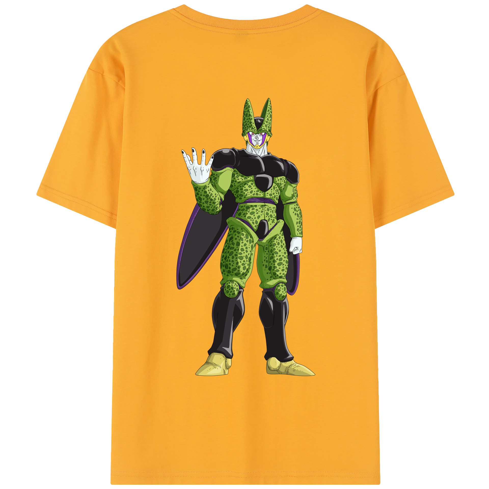 （画像用） ドラゴンボール セル DRAGON BALL Cell レディース半袖Tシャツ(バックプリント)