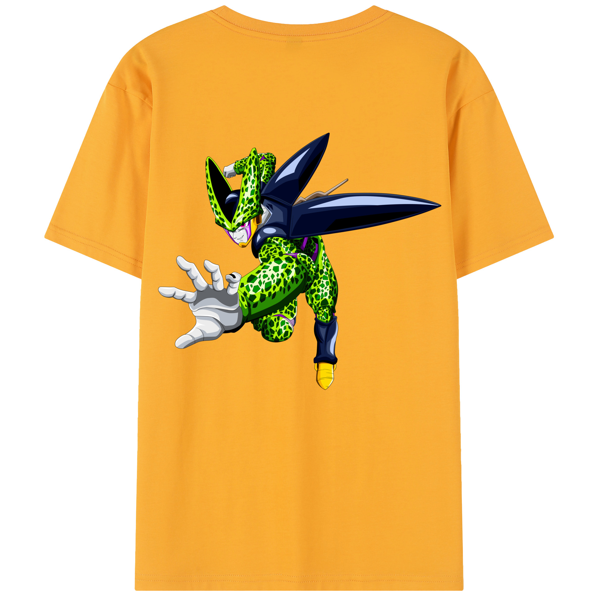 （画像用） ドラゴンボール セル DRAGON BALL Cell レディース半袖Tシャツ(バックプリント)