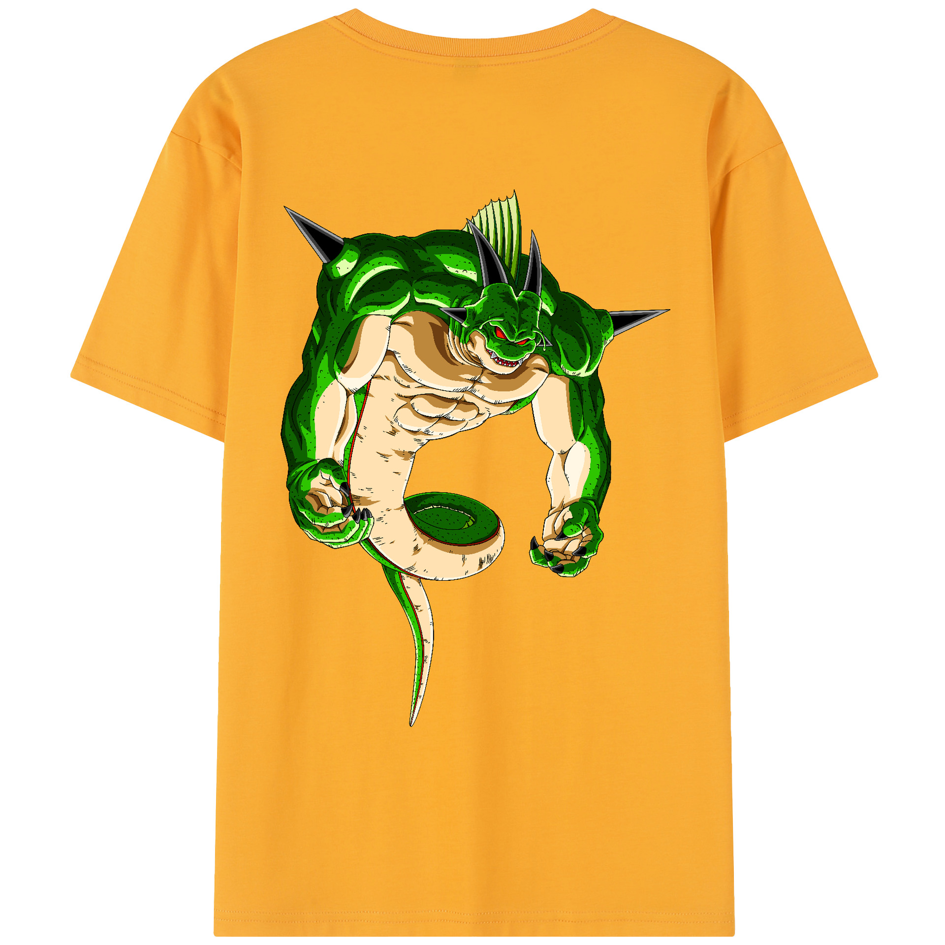 （画像用） ドラゴンボール 神龍 シェンロン DRAGON BALL Shenron レディース半袖Tシャツ(バックプリント)