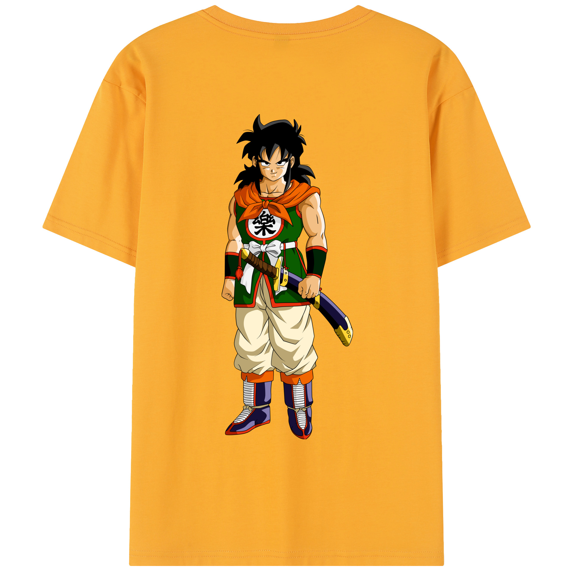 （画像用） ドラゴンボール ヤムチャ DRAGON BALL Yamcha レディース半袖Tシャツ(バックプリント)