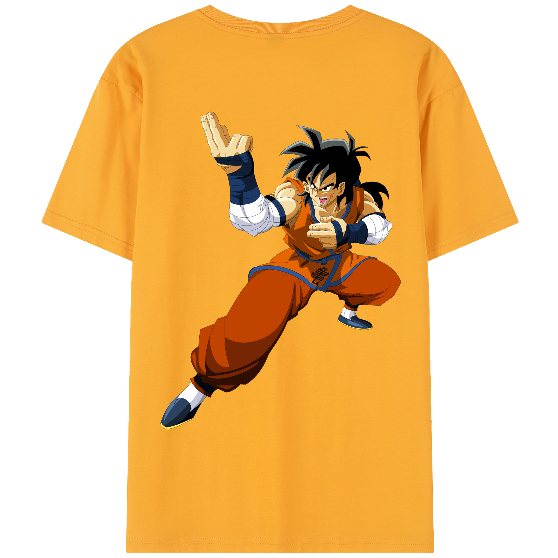 （画像用） ドラゴンボール ヤムチャ DRAGON BALL Yamcha レディース半袖Tシャツ(バックプリント)