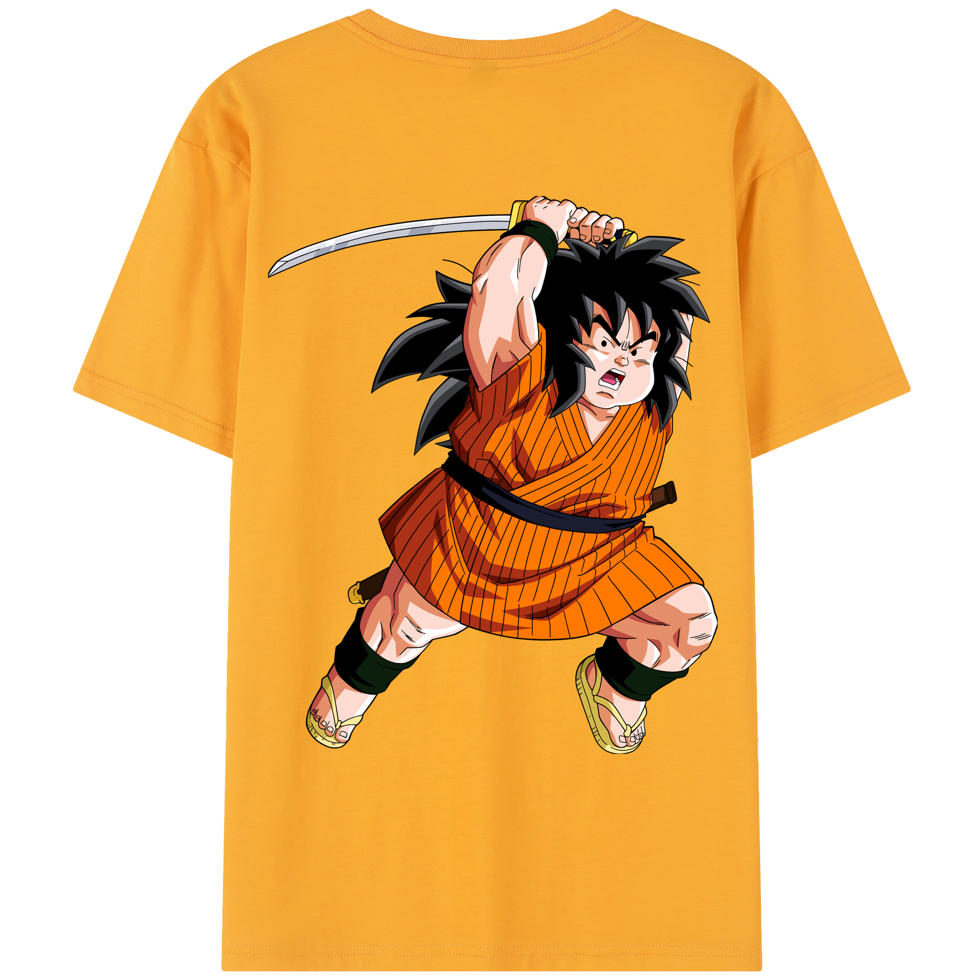 （画像用） ドラゴンボール やじろべえ DRAGON BALL Yajirobe レディース半袖Tシャツ(バックプリント)