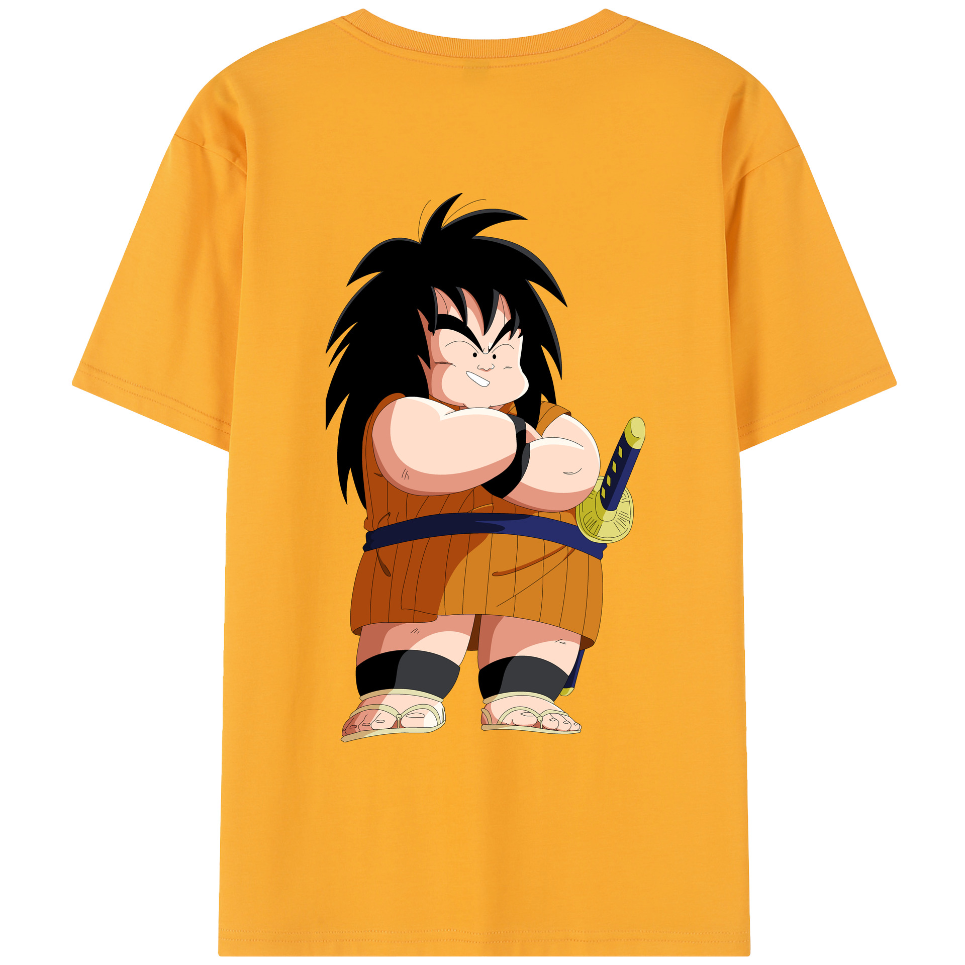 （画像用） ドラゴンボール やじろべえ DRAGON BALL Yajirobe レディース半袖Tシャツ(バックプリント)