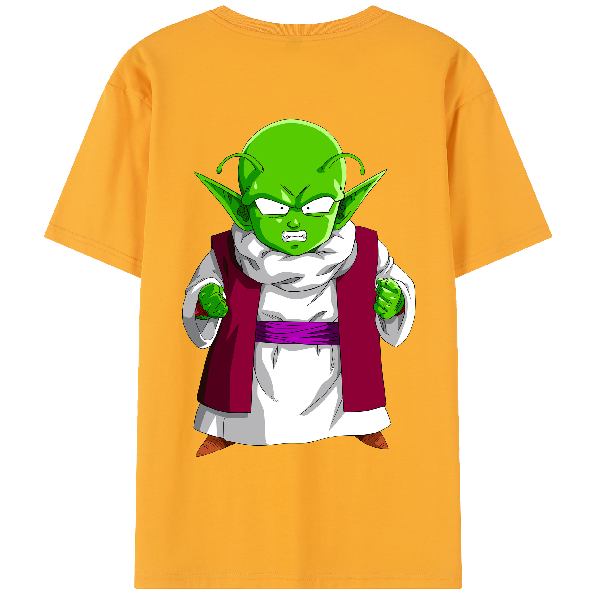 （画像用） ドラゴンボール ピッコロ DRAGON BALL Piccolo レディース半袖Tシャツ(バックプリント)