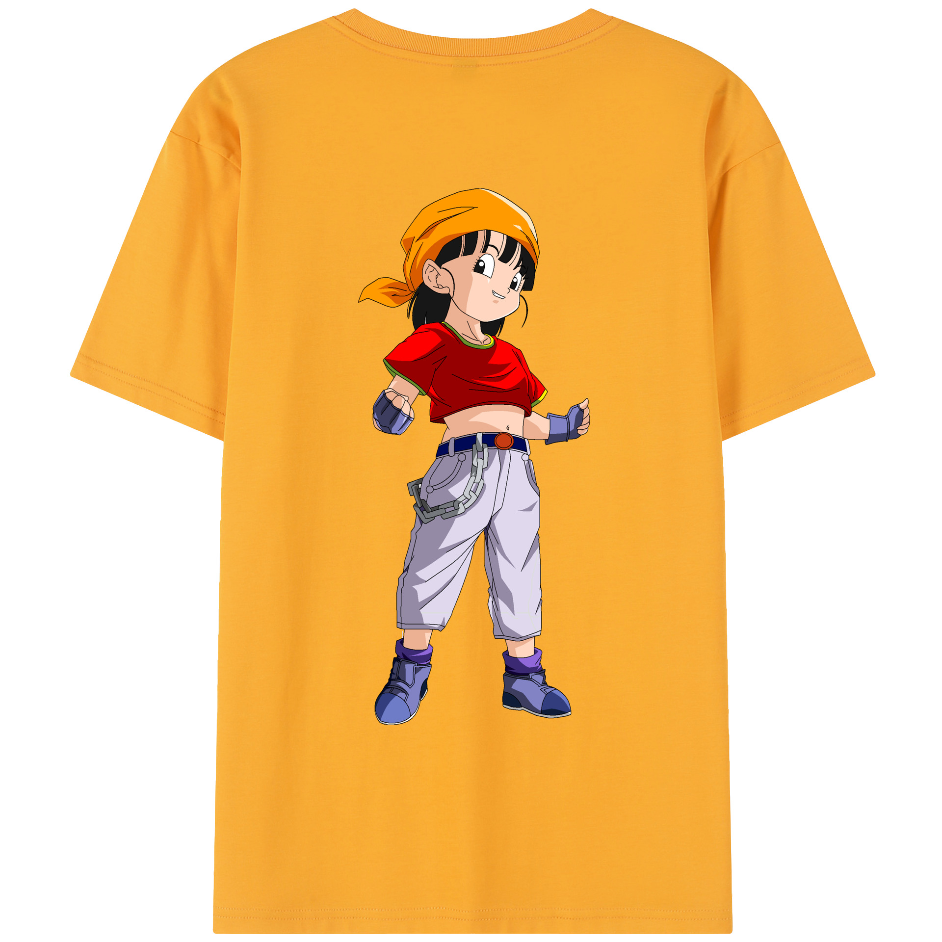（画像用） ドラゴンボール パン DRAGON BALL Pan レディース半袖Tシャツ(バックプリント)