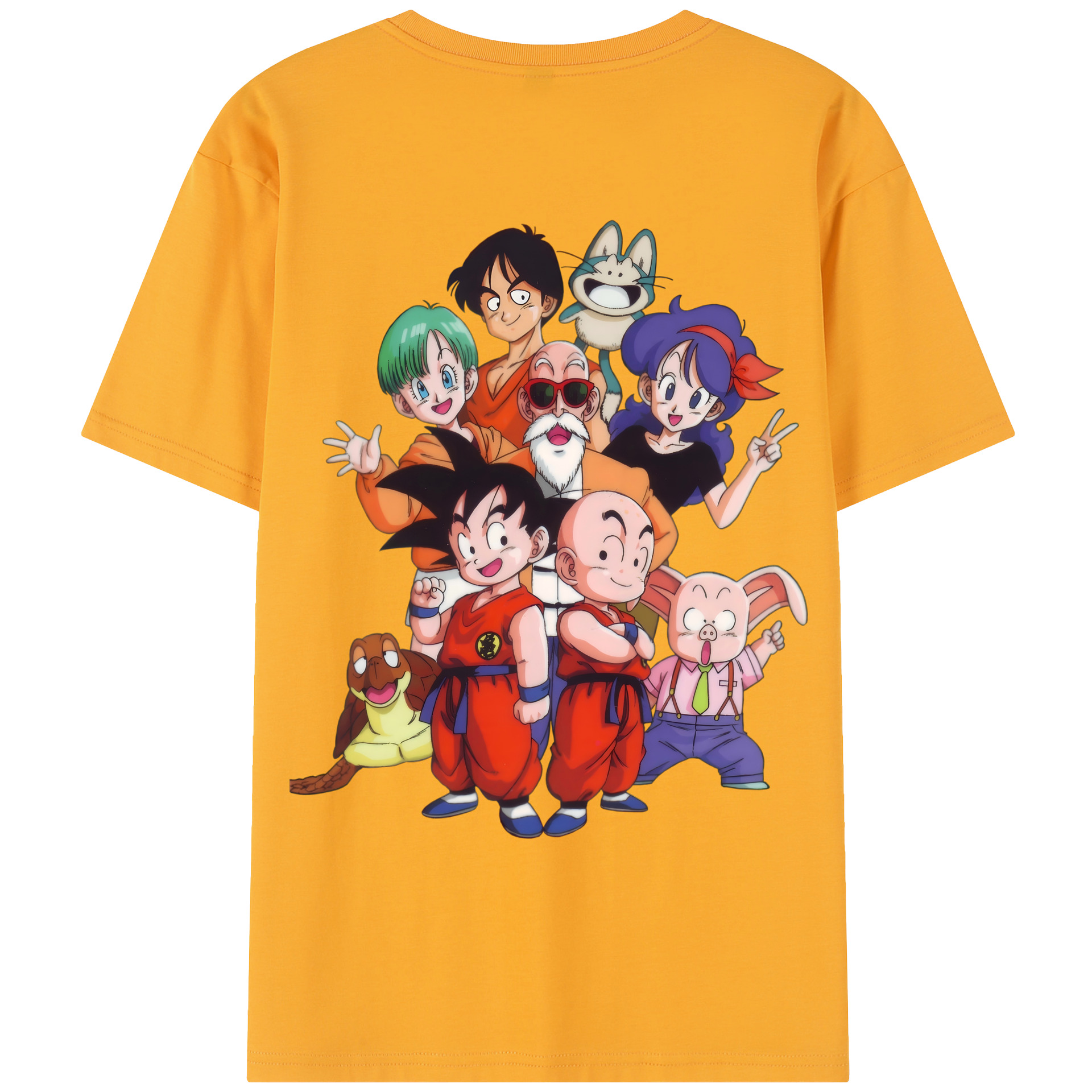 （画像用） ドラゴンボール DRAGON BALL レディース半袖Tシャツ(バックプリント)