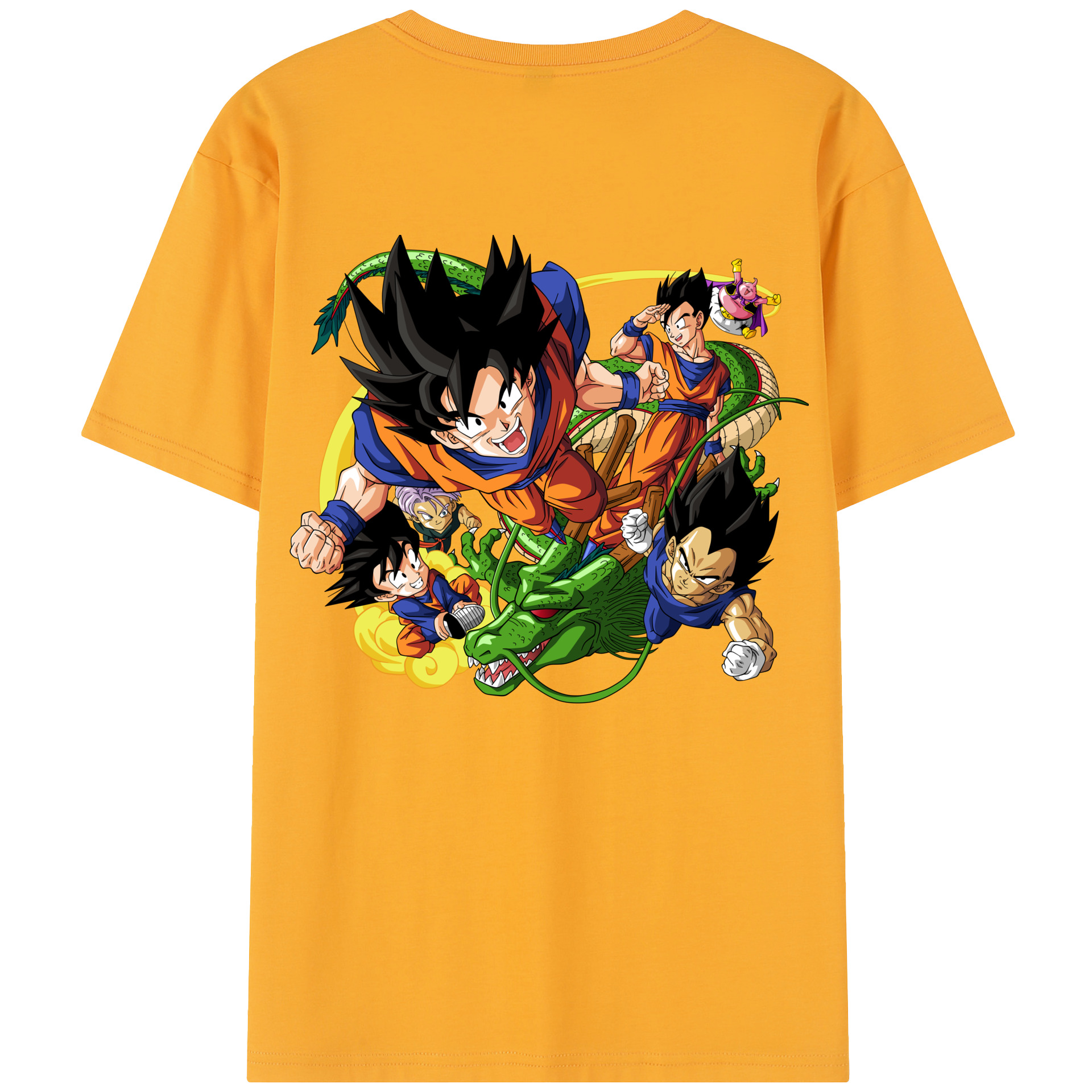 （画像用） ドラゴンボール DRAGON BALL レディース半袖Tシャツ(バックプリント)