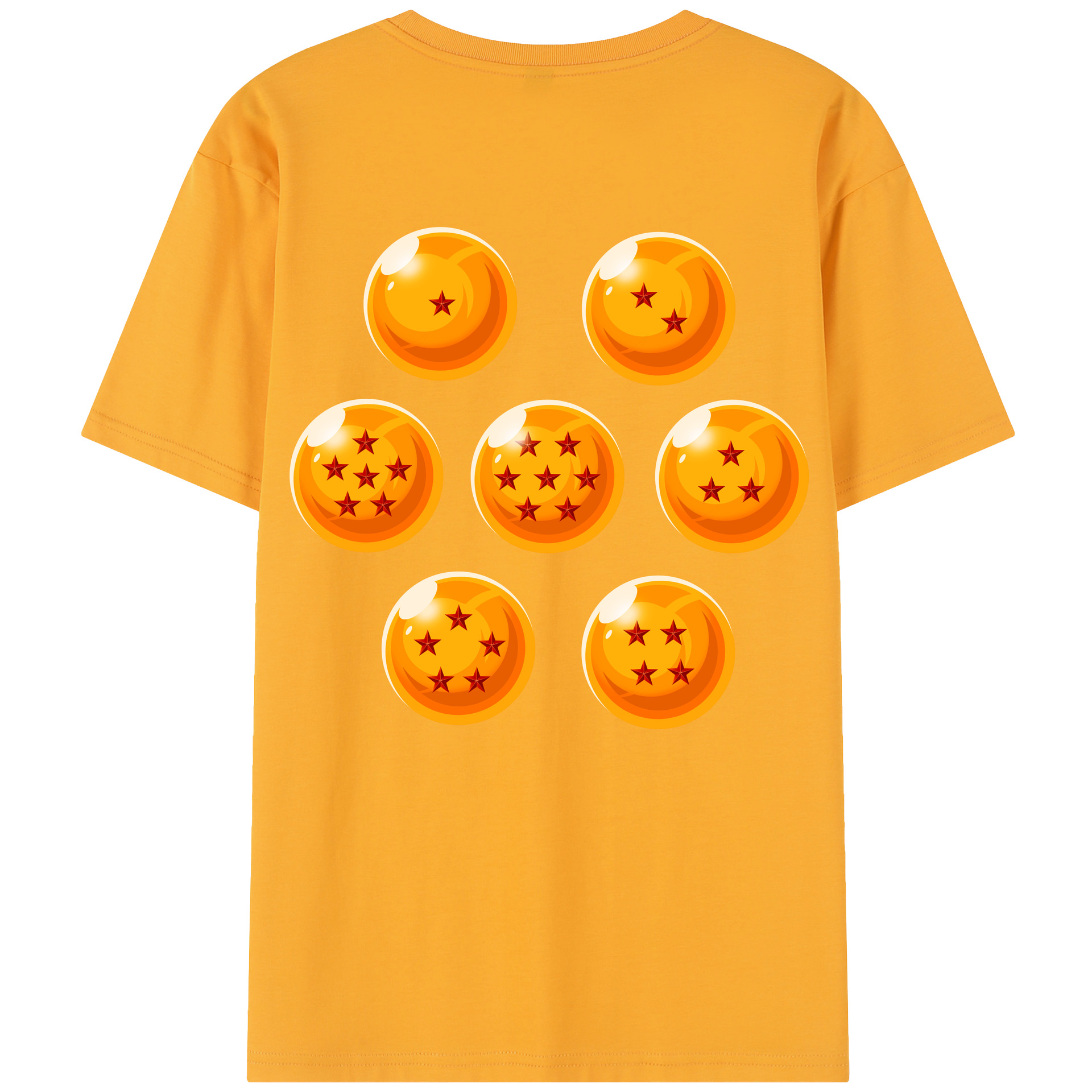 （画像用） ドラゴンボール DRAGON BALL レディース半袖Tシャツ(バックプリント)